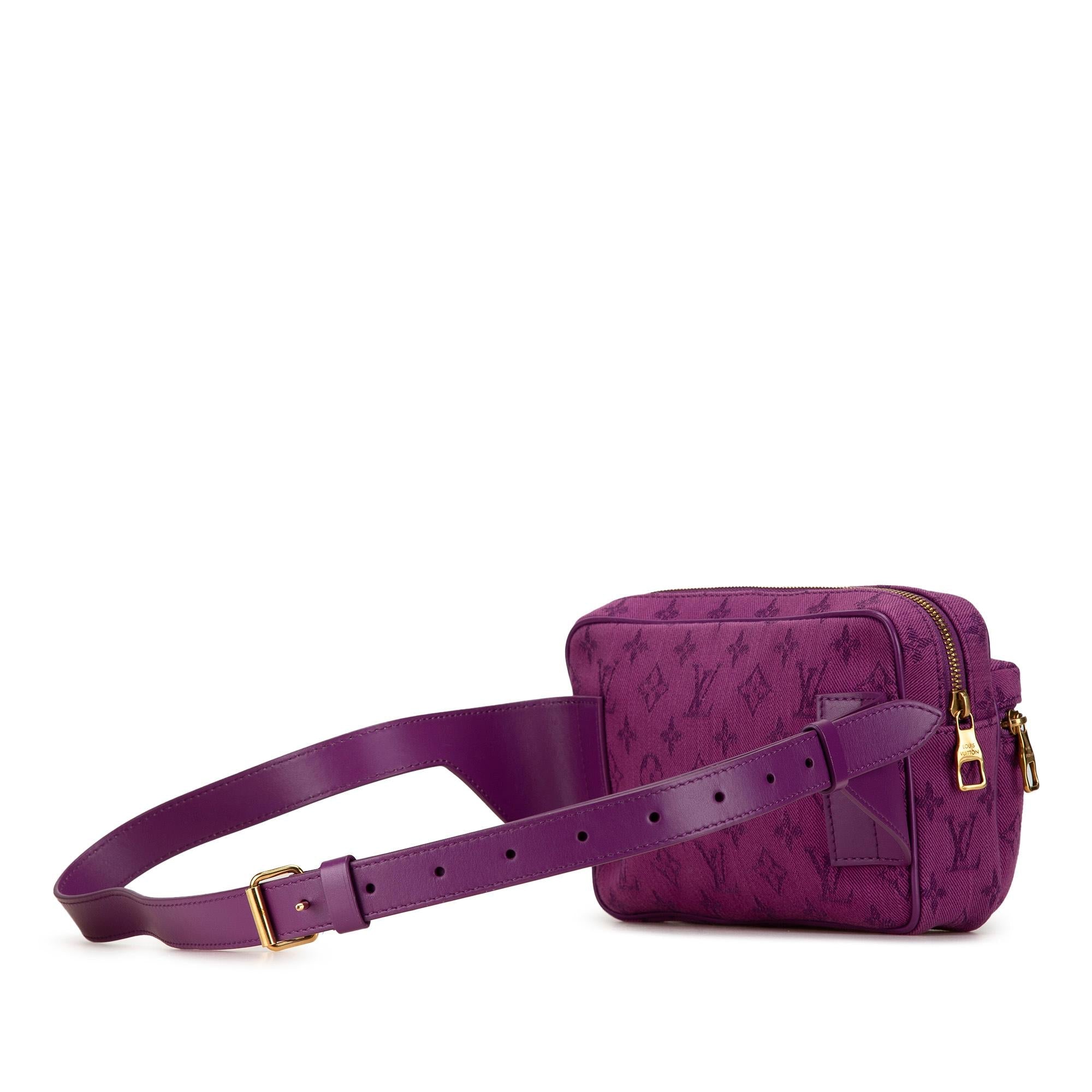Louis Vuitton Monogram Denim Outdoor Bumbag