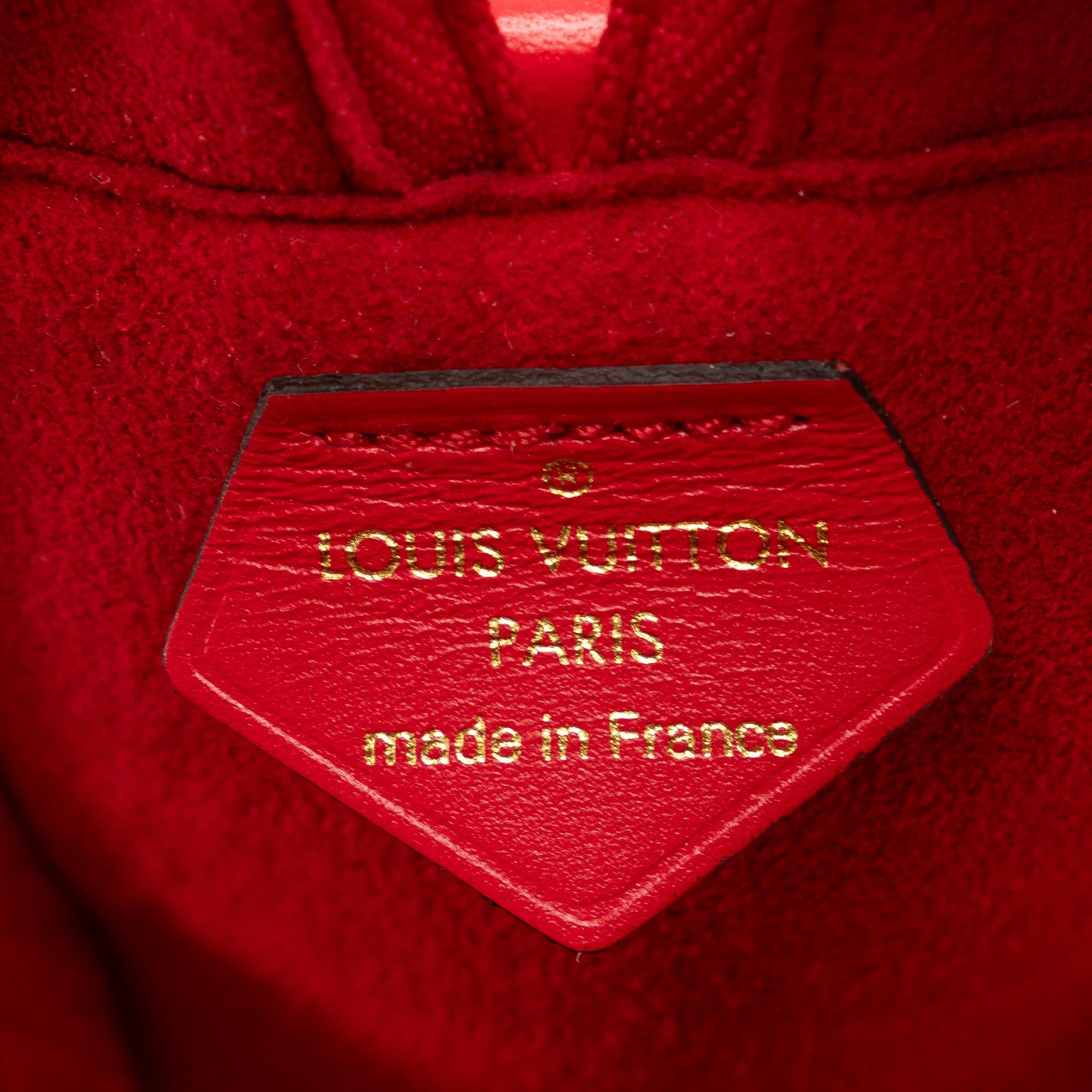 Louis Vuitton Monogram Denim Patchwork Beach Pouch
