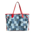 Louis Vuitton Monogram Denim Patchwork Neverfull MM