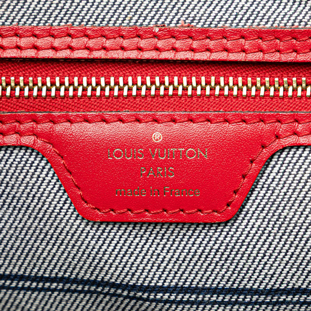Louis Vuitton Monogram Denim Patchwork Neverfull MM