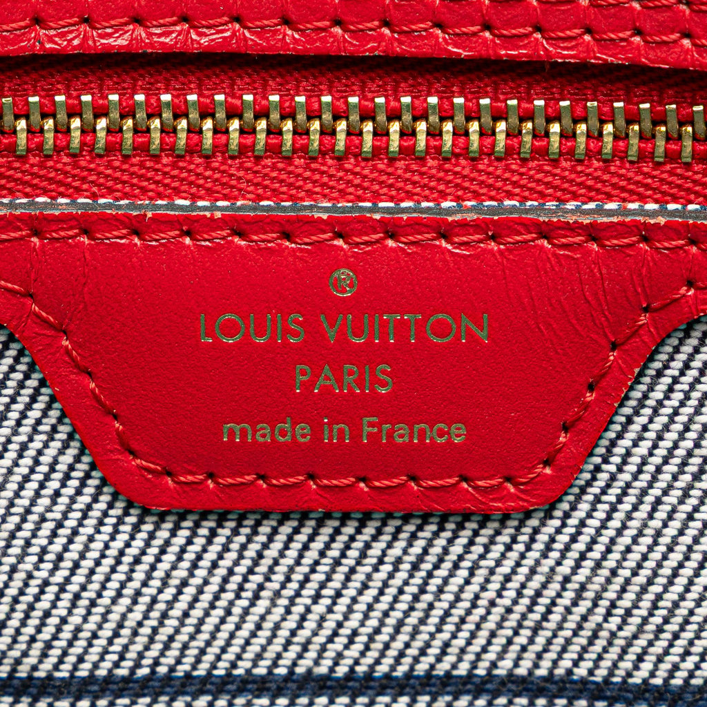 Louis Vuitton Monogram Denim Patchwork Neverfull MM