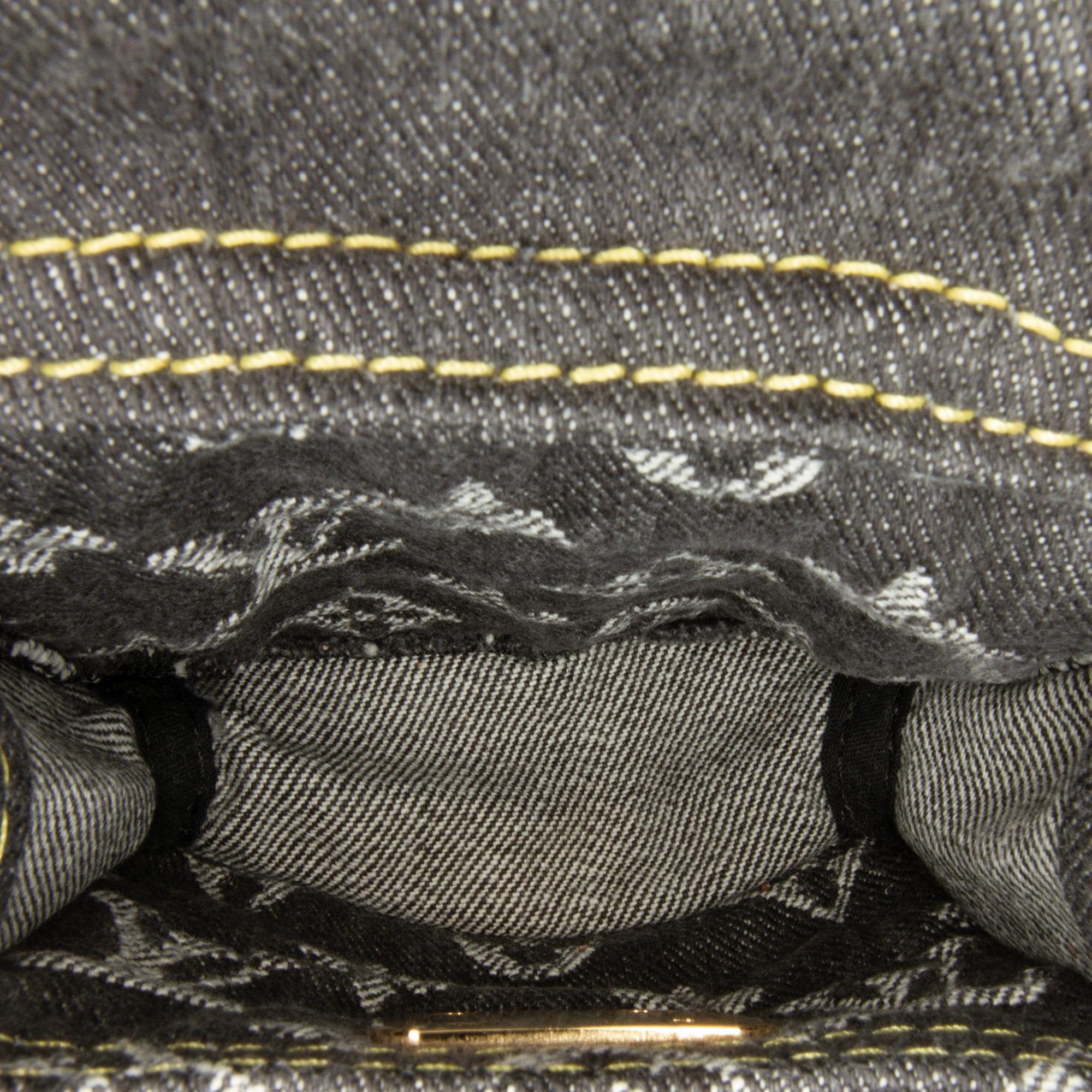 Louis Vuitton Monogram Denim Patchwork Speedy 30 (SHG-YfaOqi)