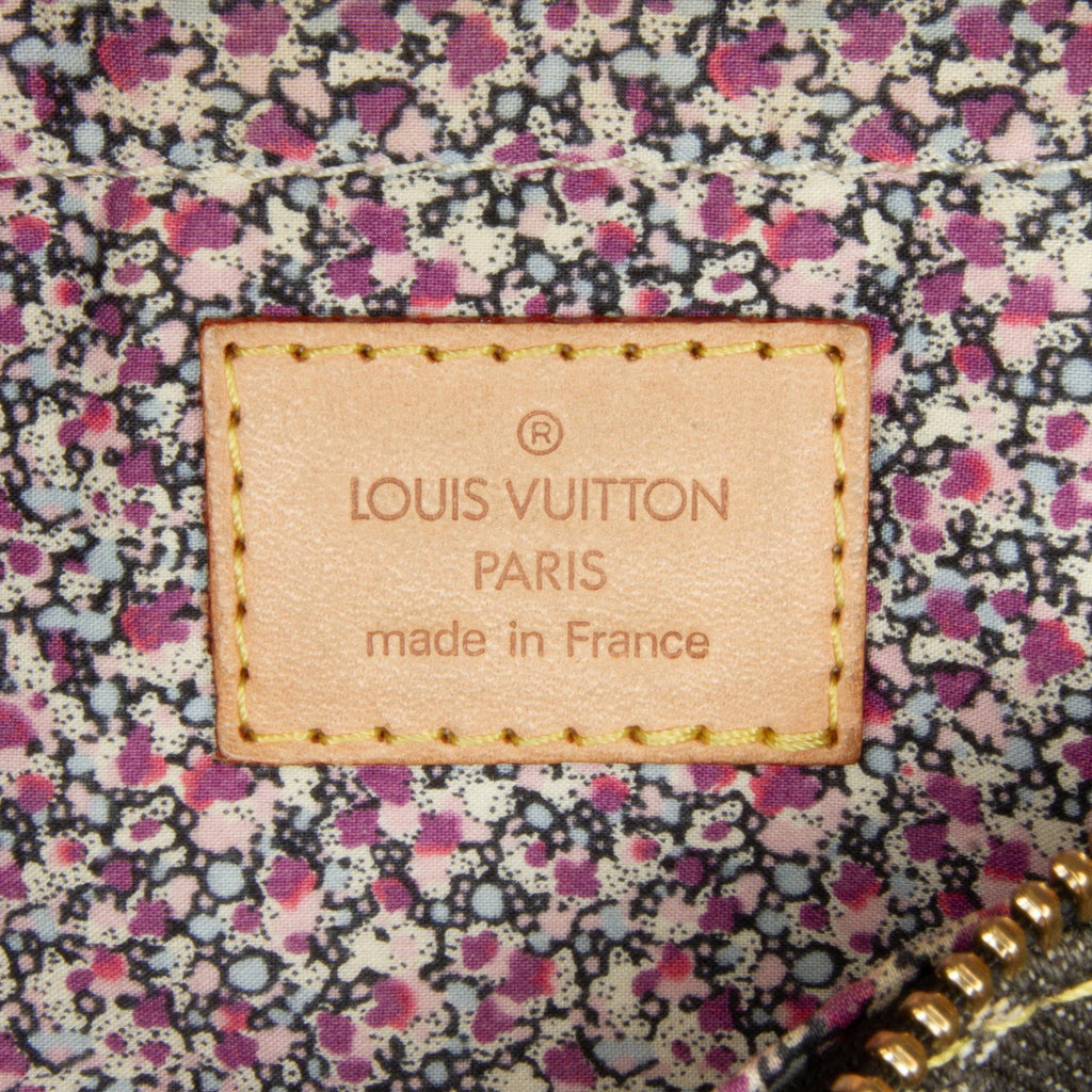Louis Vuitton Monogram Denim Patchwork Speedy 30 (SHG-YfaOqi)