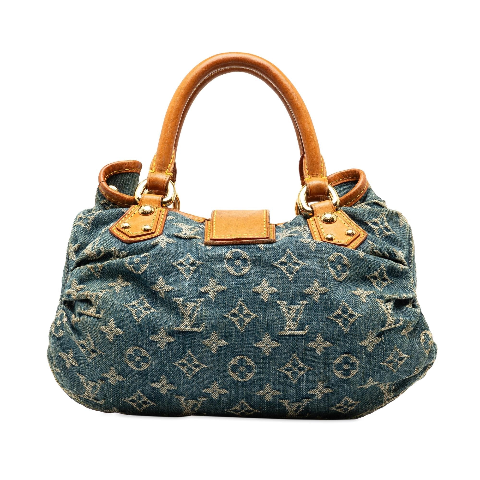 Louis Vuitton Monogram Denim Pleaty (SHG-lcu4im)