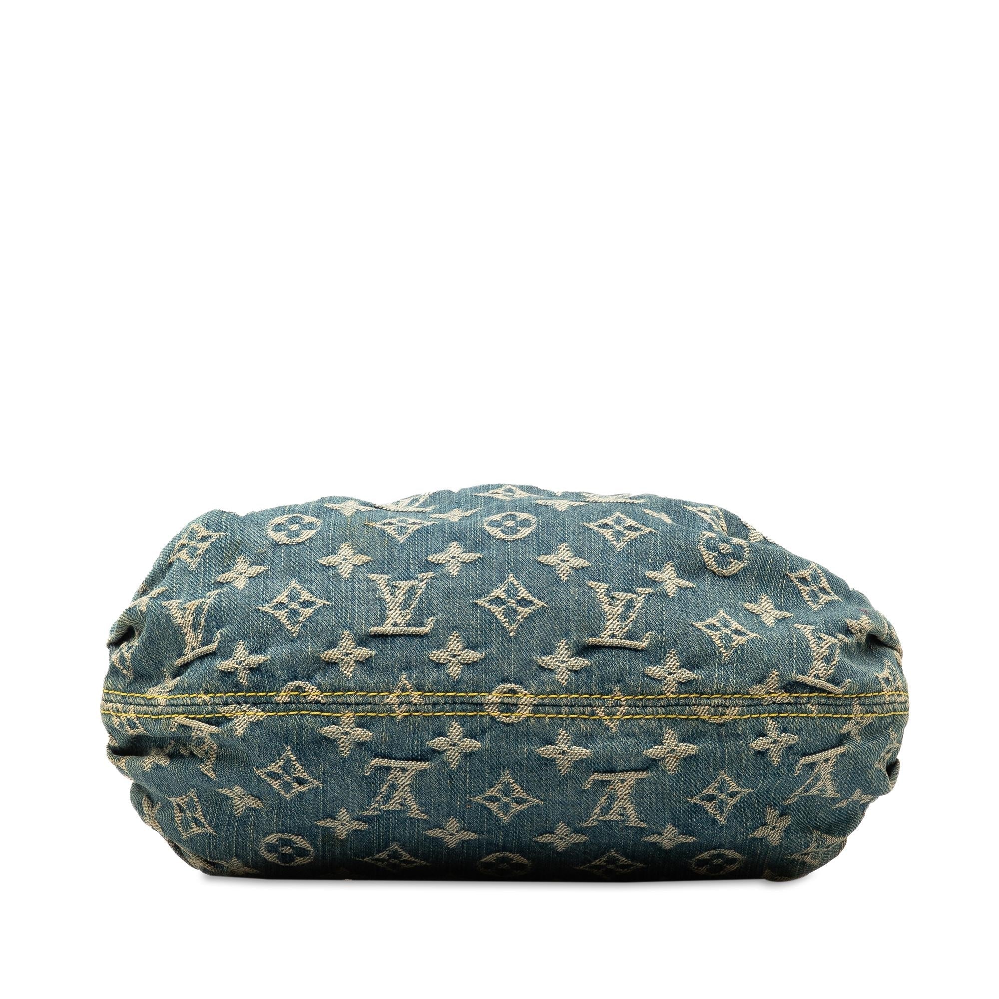Louis Vuitton Monogram Denim Pleaty (SHG-lcu4im)