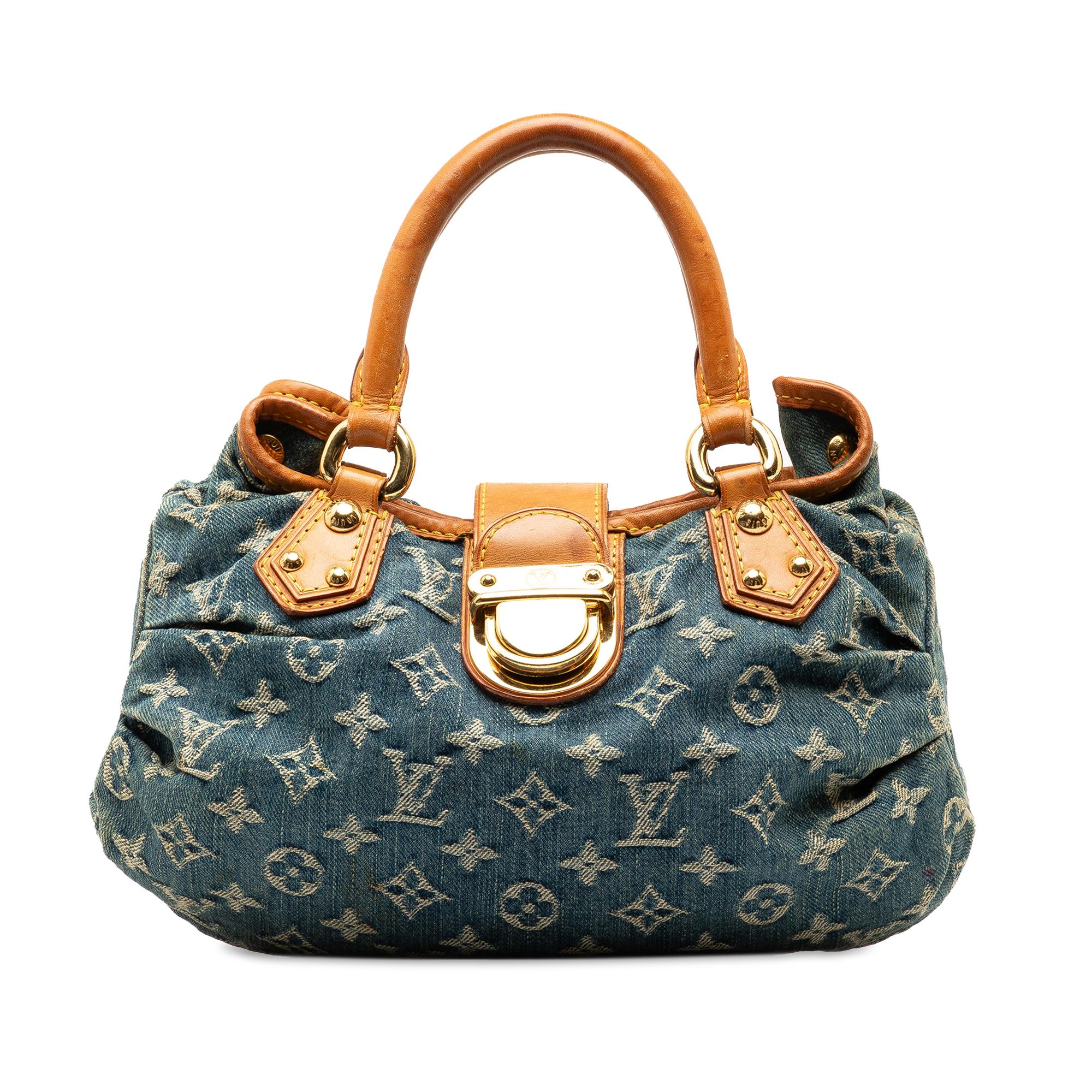 Louis Vuitton Monogram Denim Pleaty (SHG-lcu4im)