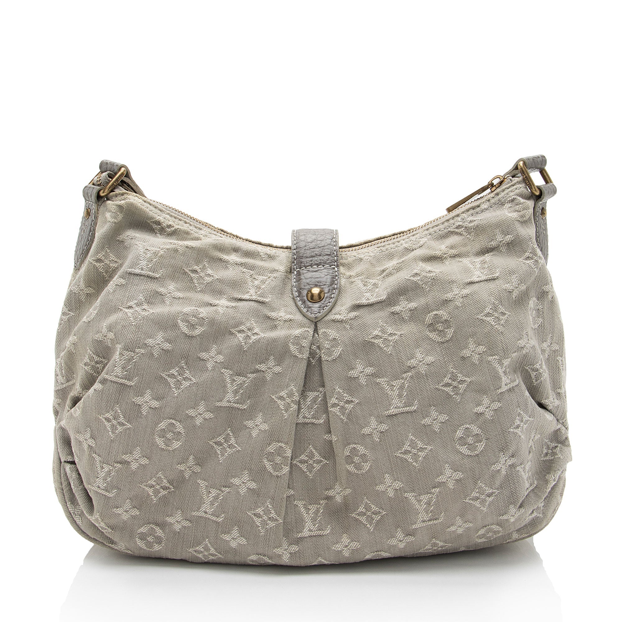 Louis Vuitton Monogram Denim Slightly Shoulder Bag (SHF-1Y05lC)