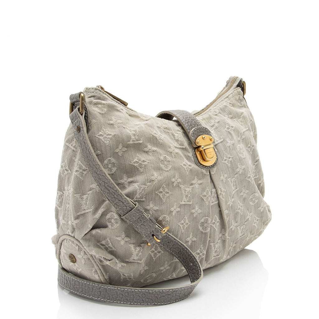 Louis Vuitton Monogram Denim Slightly Shoulder Bag (SHF-1Y05lC)