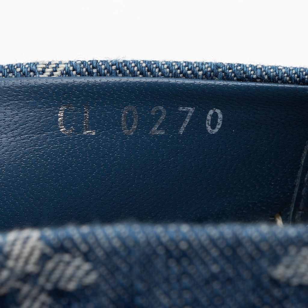 Louis Vuitton Monogram Denim Starboard Espadrilles - Size 7 / 37