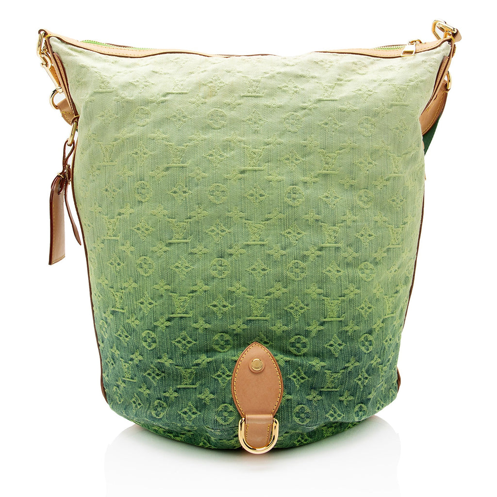 Louis Vuitton Monogram Denim Sunburst PM Shoulder Bag (SHF-P5f2fH)