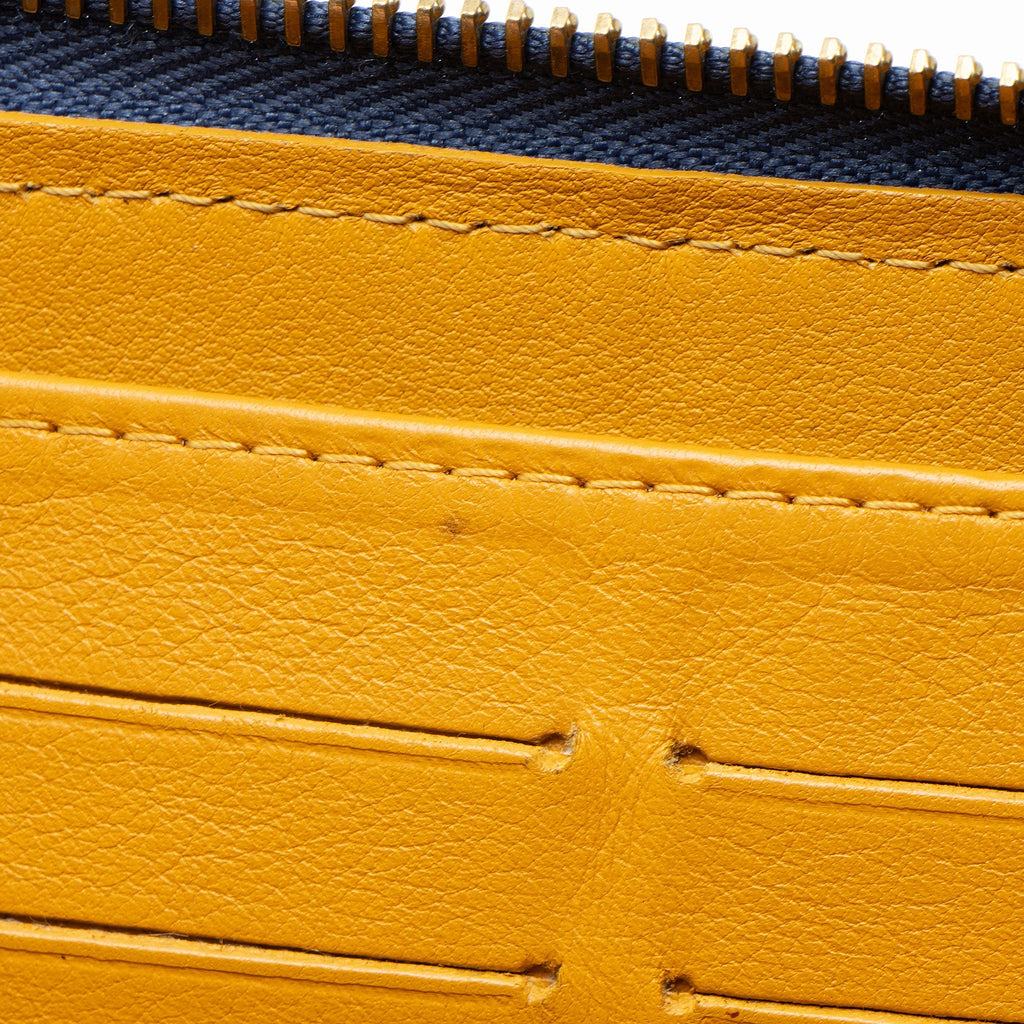 Louis Vuitton Monogram Denim Zippy Wallet