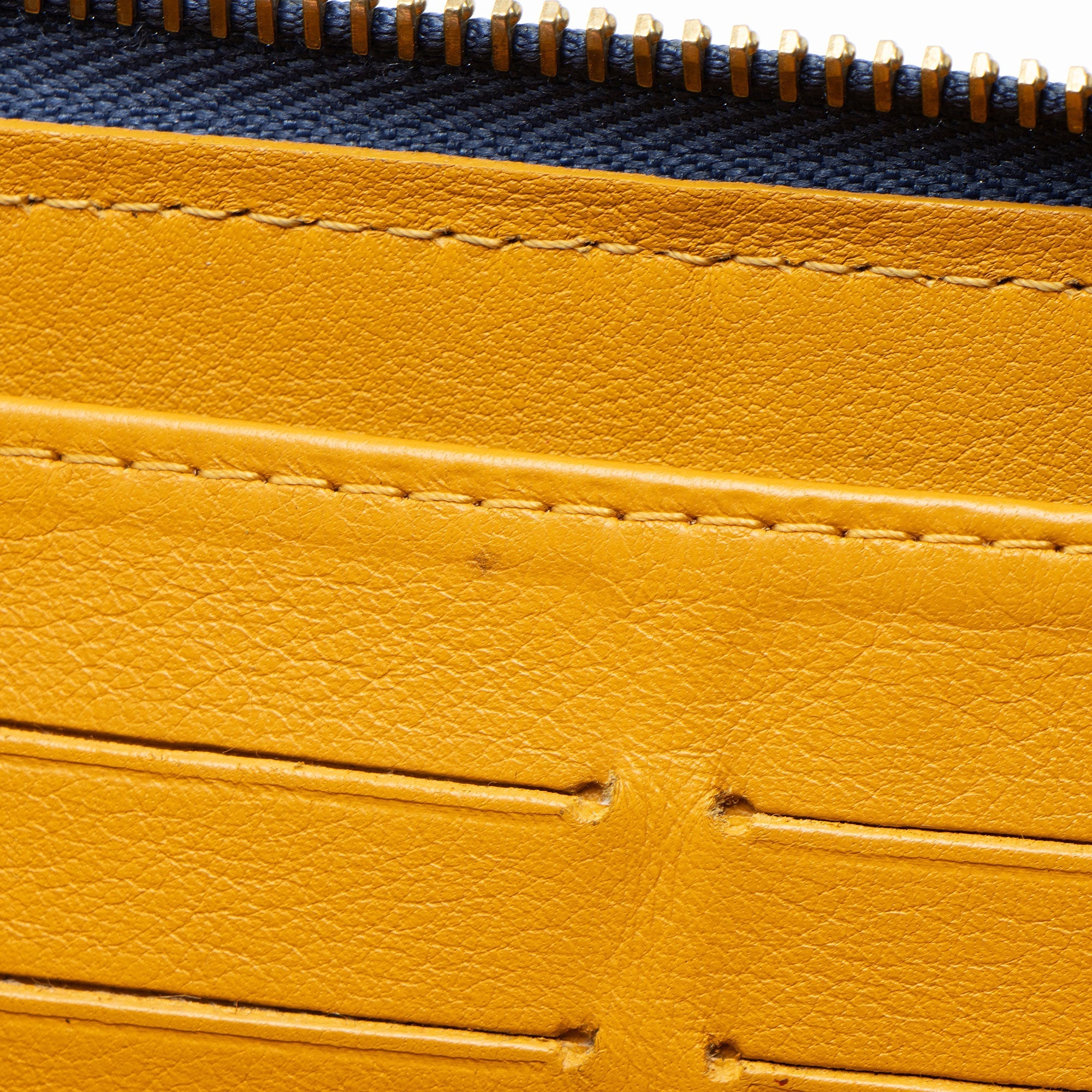Louis Vuitton Monogram Denim Zippy Wallet