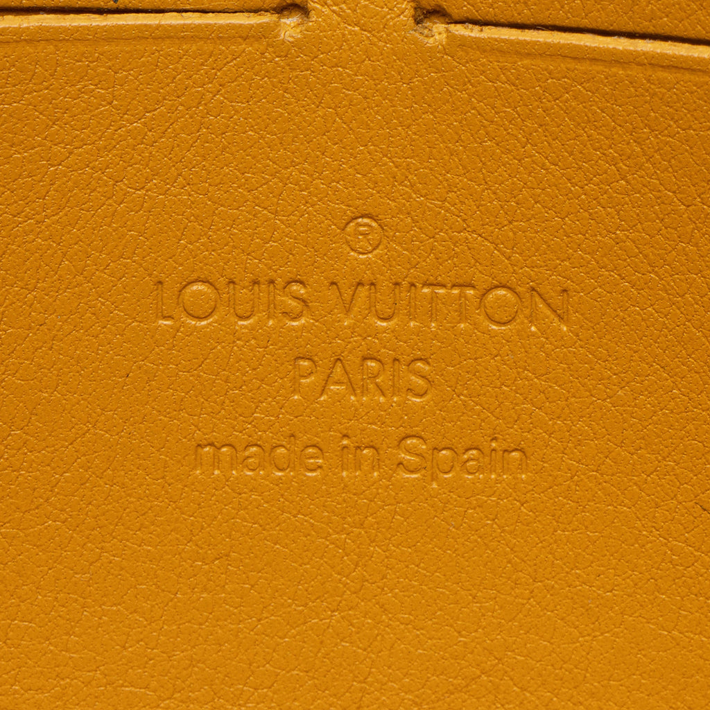 Louis Vuitton Monogram Denim Zippy Wallet