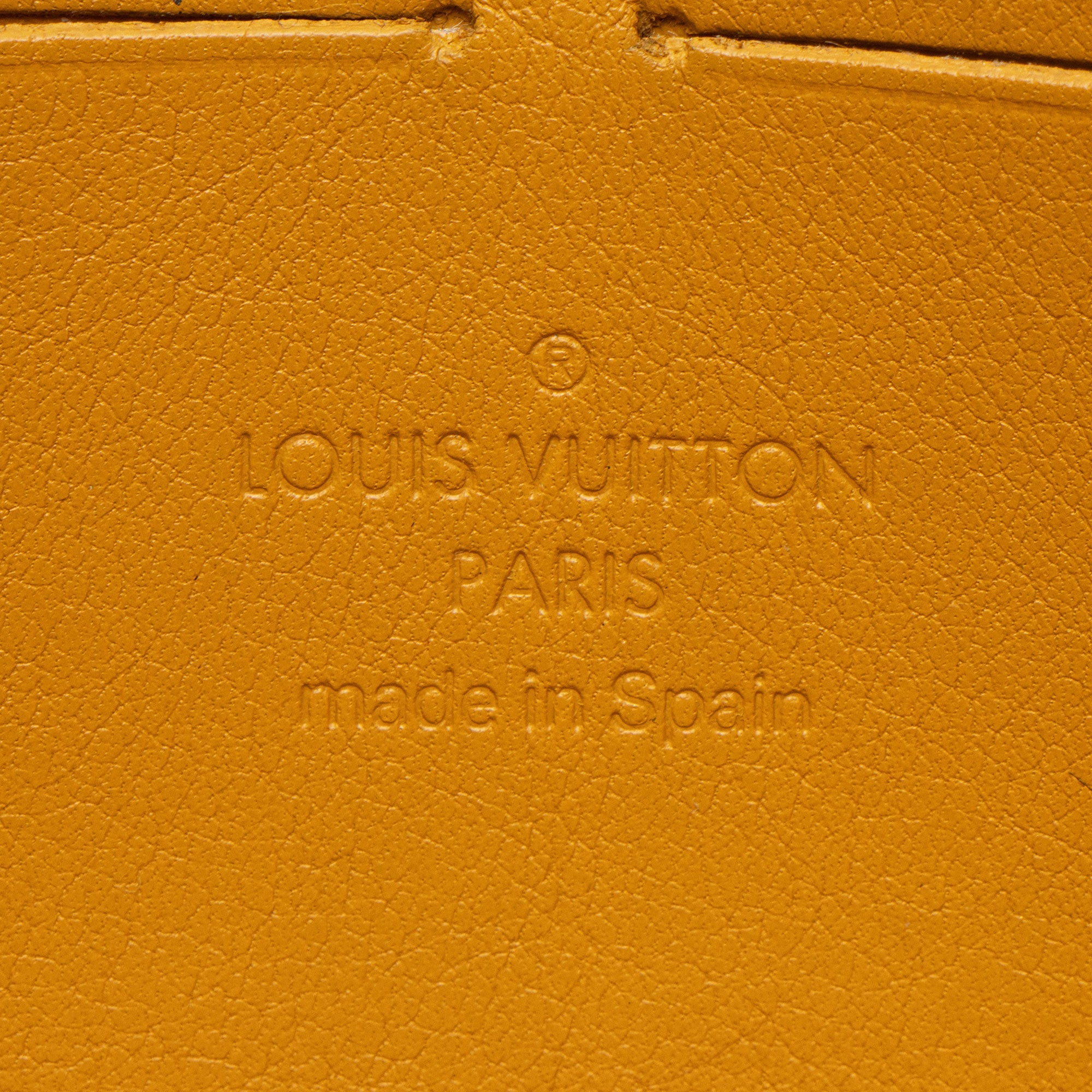Louis Vuitton Monogram Denim Zippy Wallet