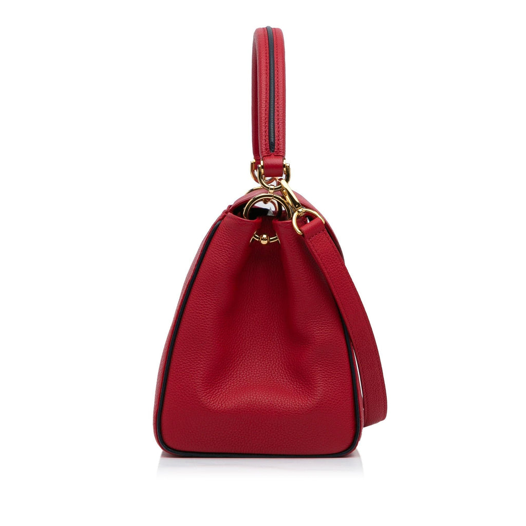 Louis Vuitton Monogram Double V Satchel (SHG-ucanS5)