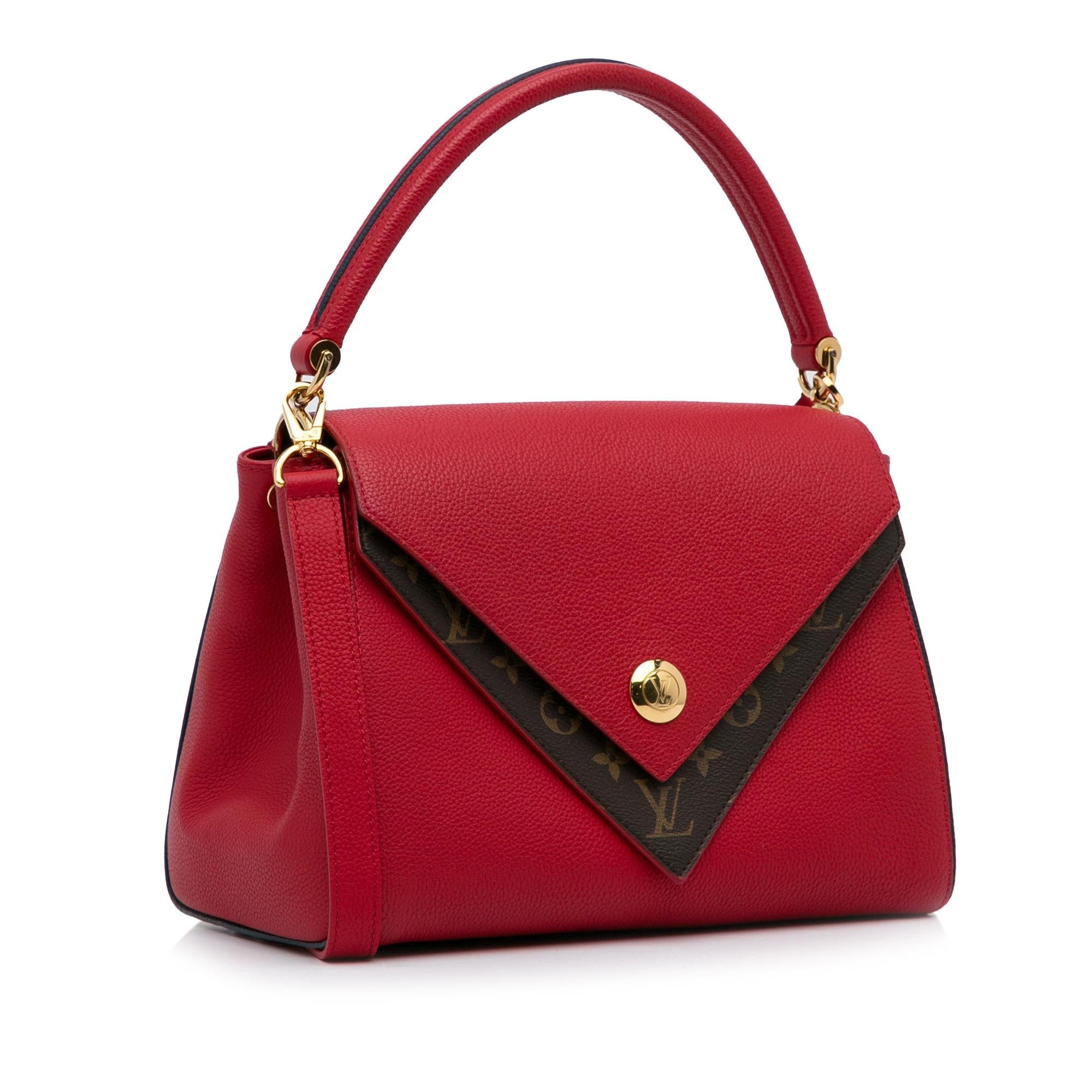 Louis Vuitton Monogram Double V Satchel (SHG-ucanS5)