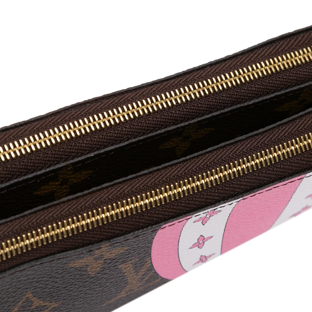 Louis Vuitton Monogram Double Zip Pochette Illustre Vivienne Shanghai