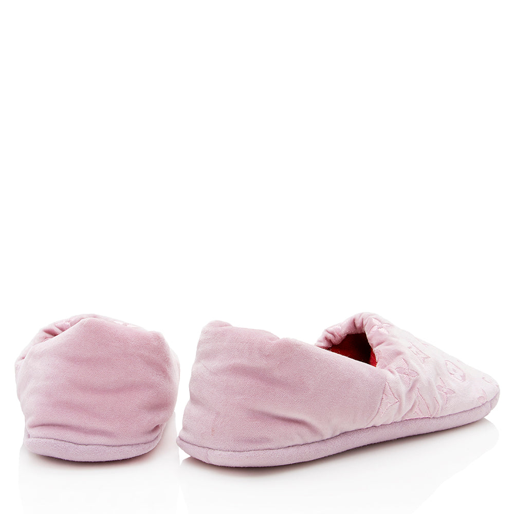 Louis Vuitton Monogram Dreamy Slippers - Size 6 / 36 (SHF-19329)