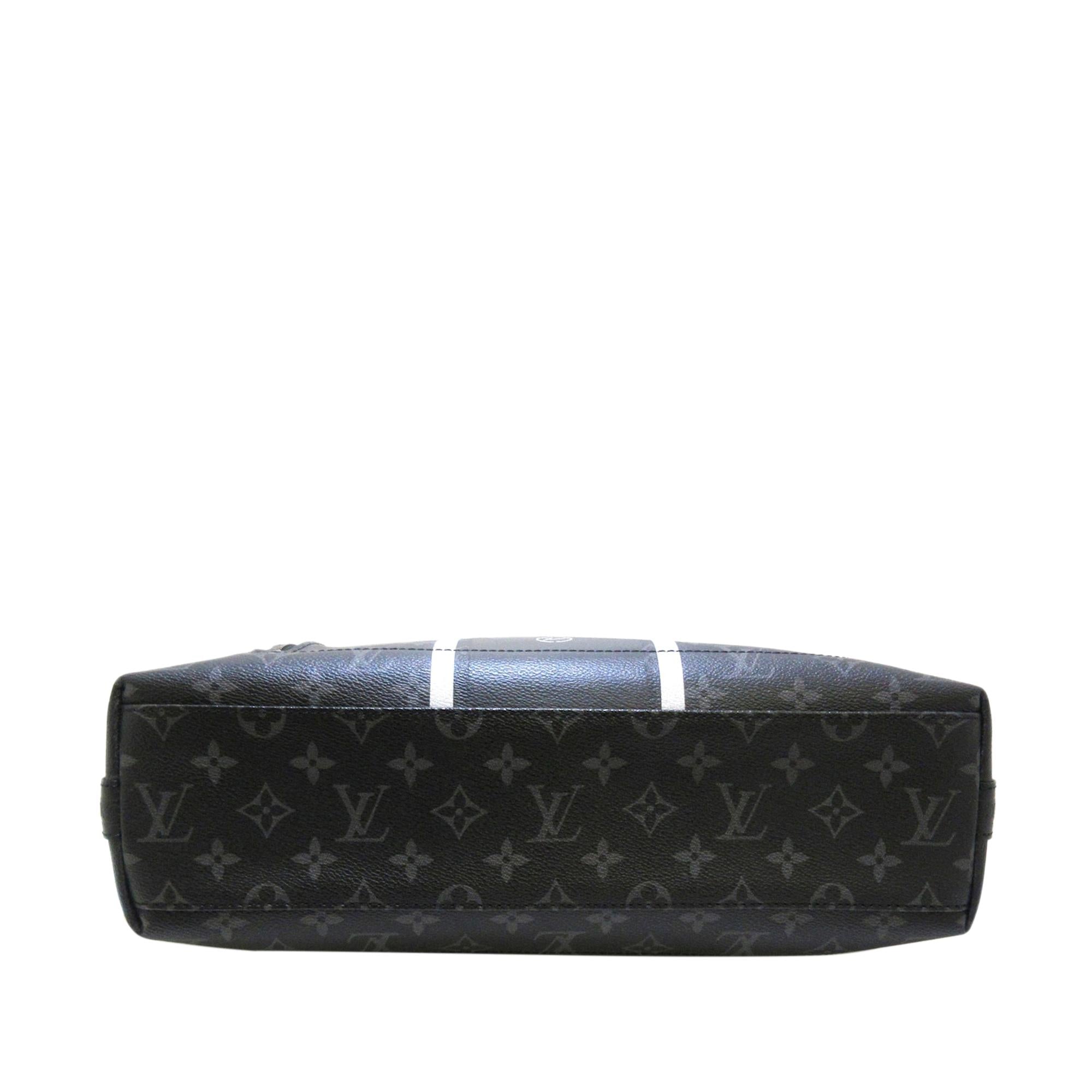 Louis Vuitton Monogram Eclipse Apollo Messenger MM (SHG-36944)