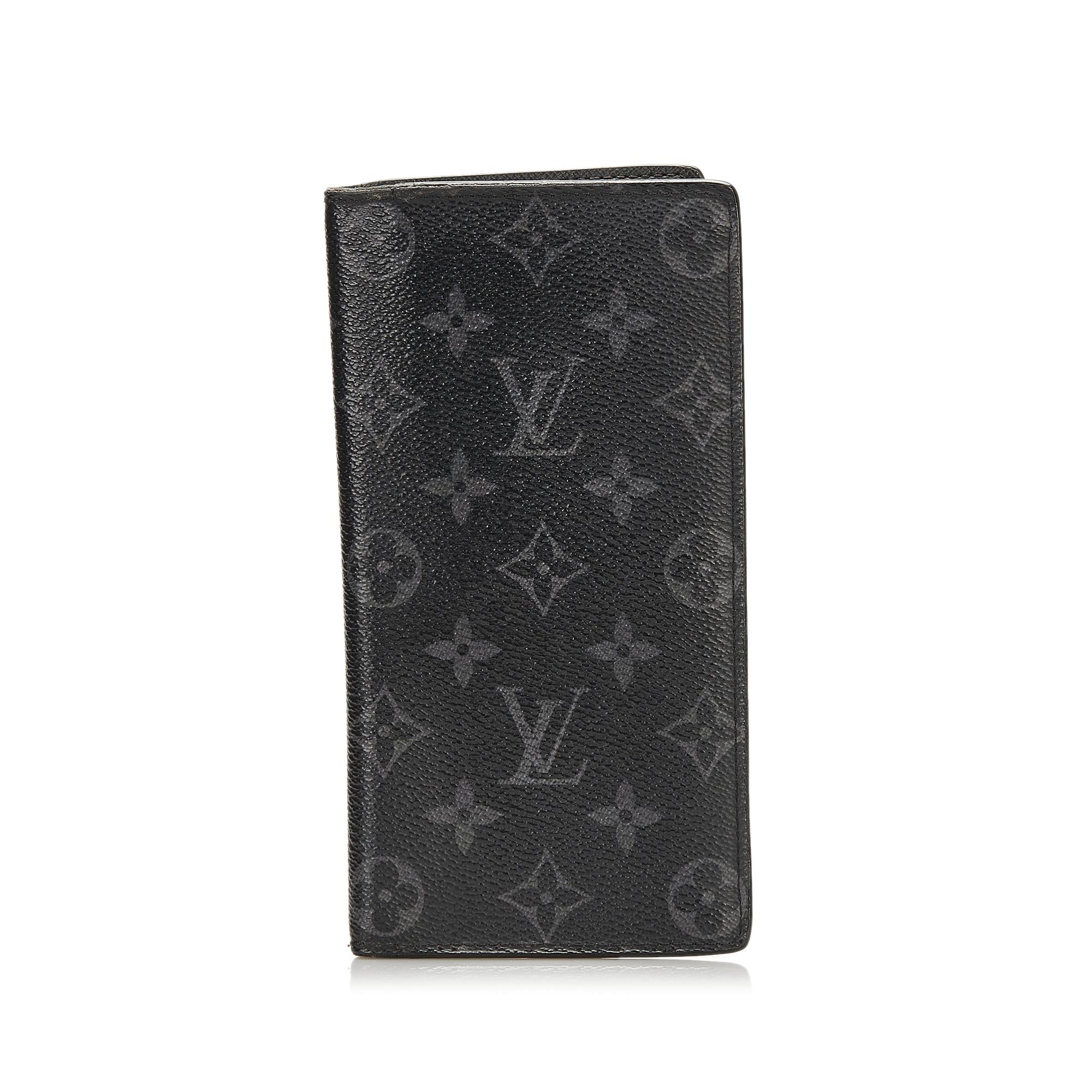 Louis Vuitton Monogram Eclipse Brazza (SHG-36518)