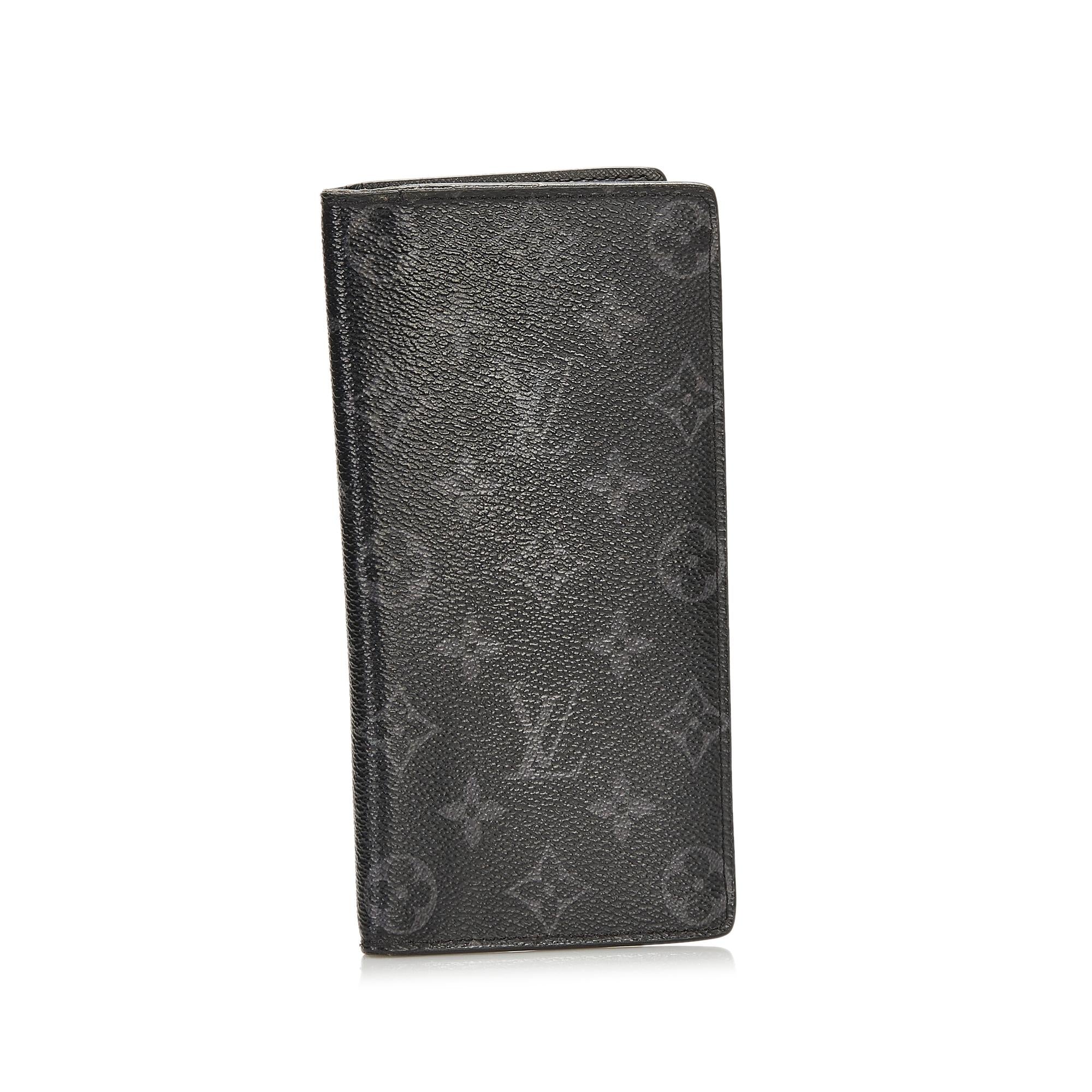 Louis Vuitton Monogram Eclipse Brazza (SHG-36518)