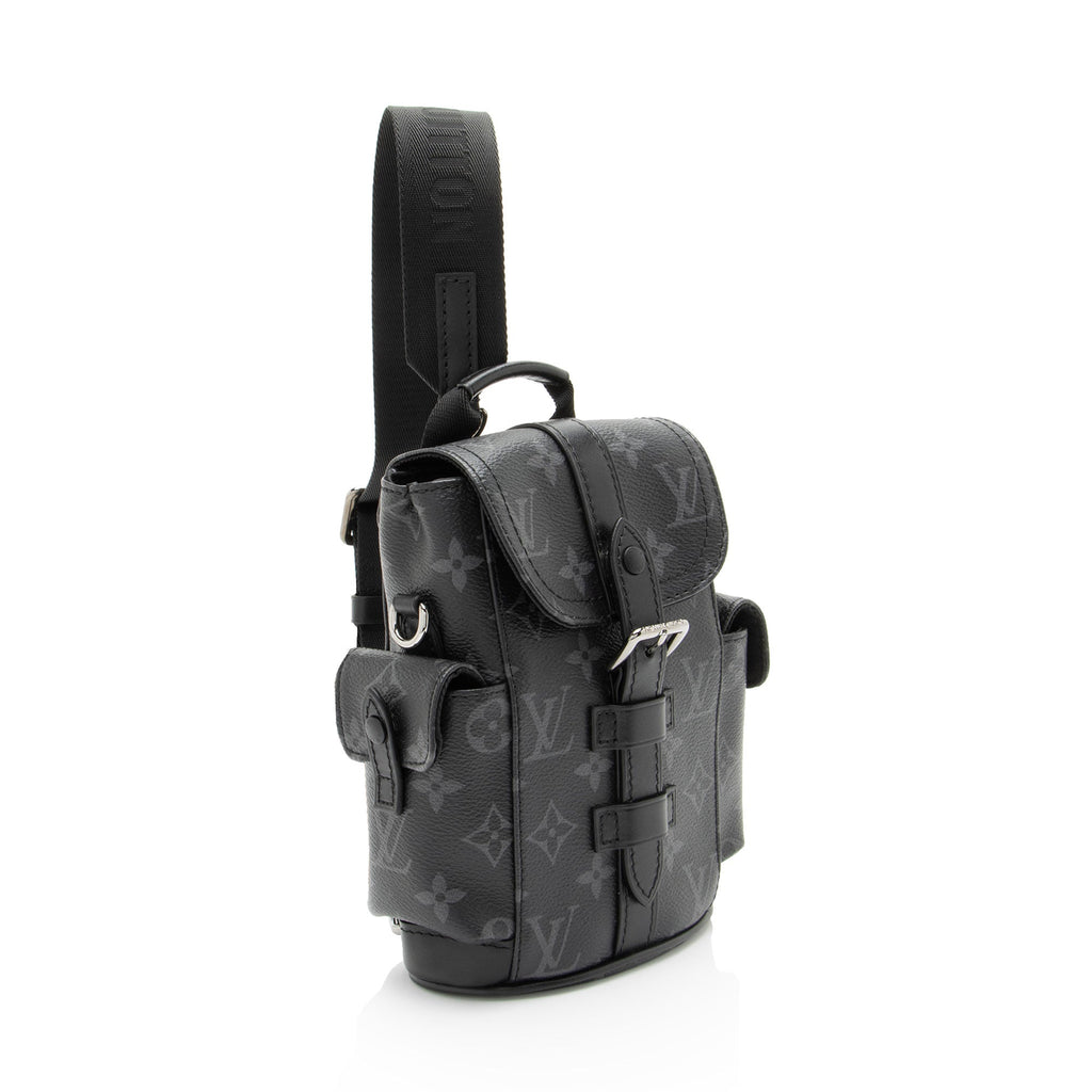 Louis Vuitton Monogram Eclipse Christopher Nano Crossbody
