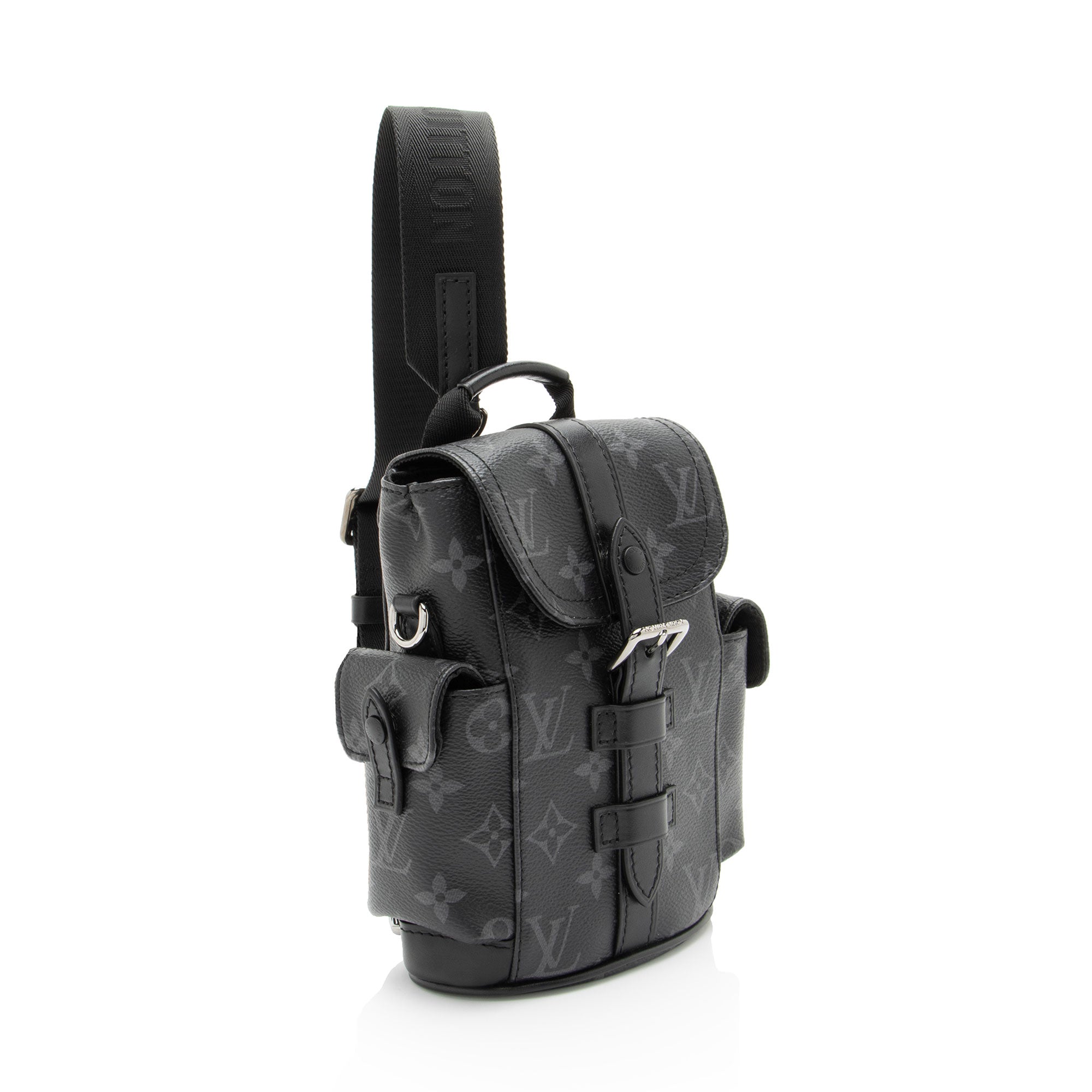 Louis Vuitton Monogram Eclipse Christopher Nano Crossbody