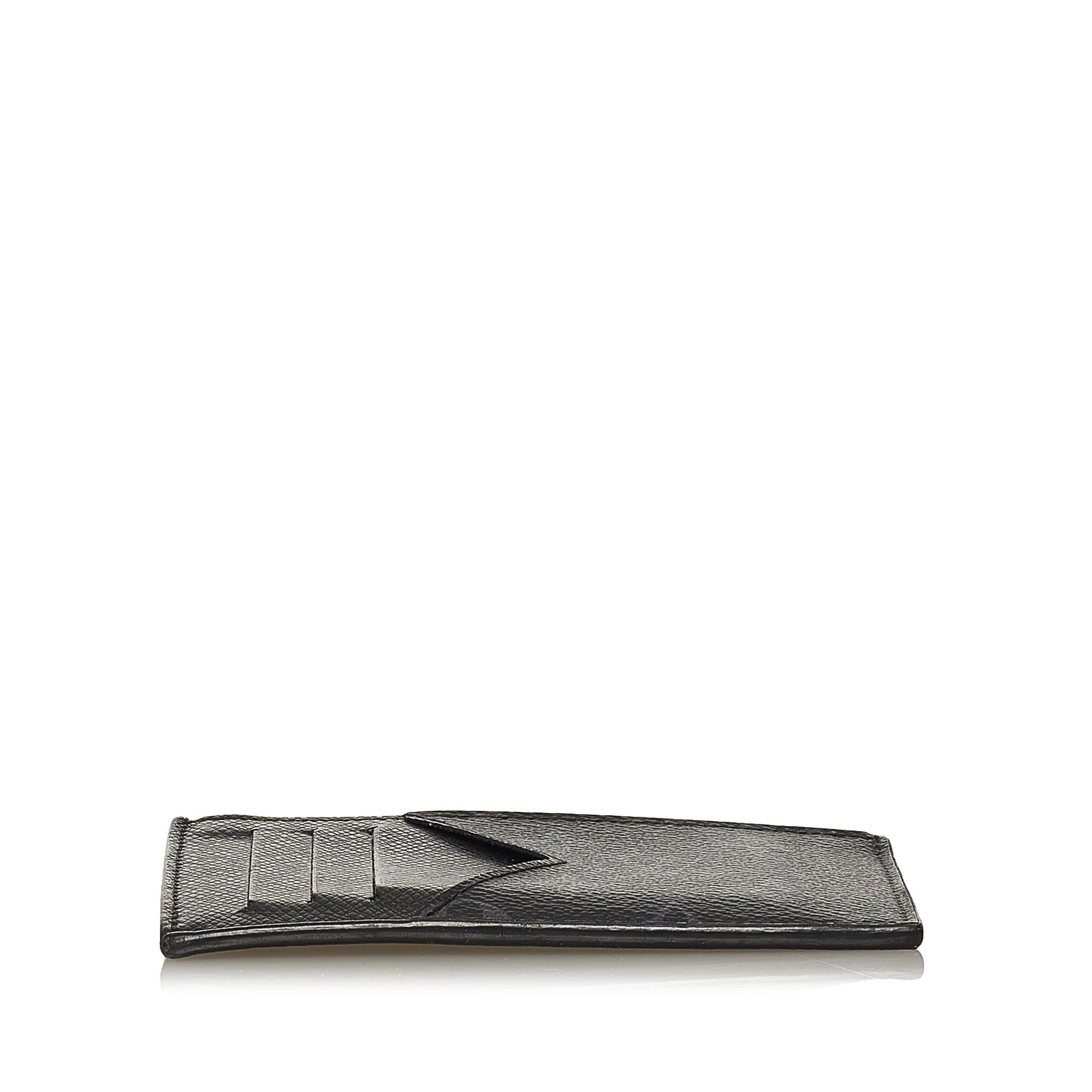 Louis Vuitton Monogram Eclipse Coin Card Holder (SHG-34910)