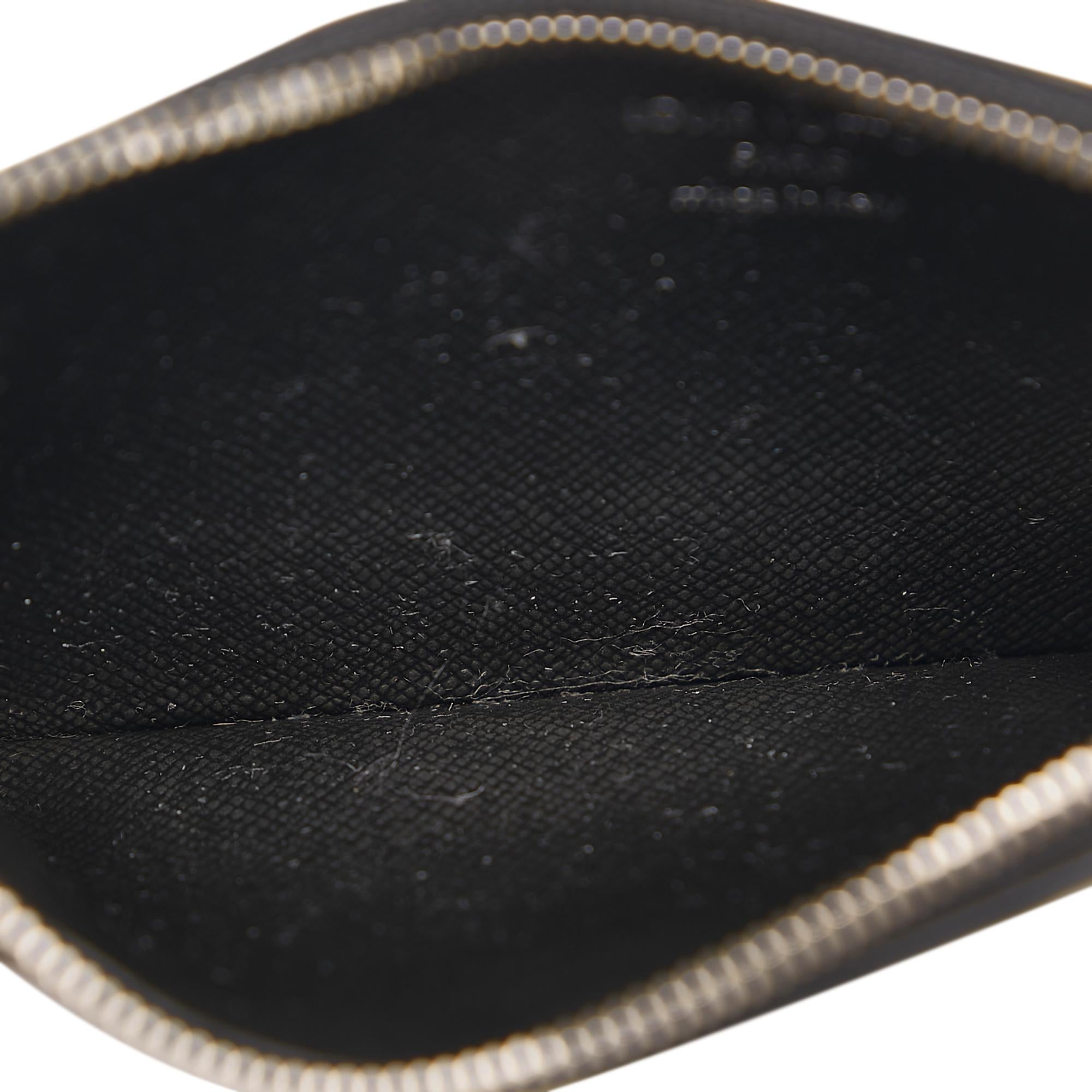 Louis Vuitton Monogram Eclipse Coin Card Holder (SHG-34910)