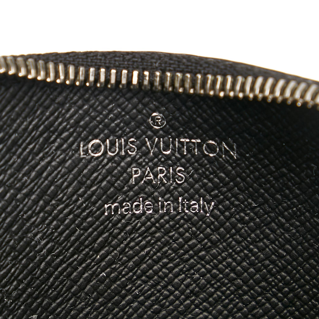 Louis Vuitton Monogram Eclipse Coin Card Holder (SHG-34910)