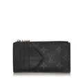 Louis Vuitton Monogram Eclipse Coin Card Holder (SHG-34910)