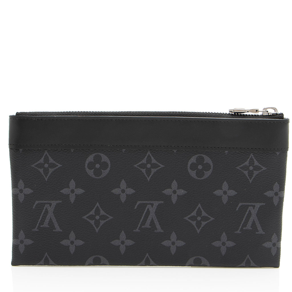 Louis Vuitton Monogram Eclipse Discovery PM Pochette (SHF-X0jOOj)