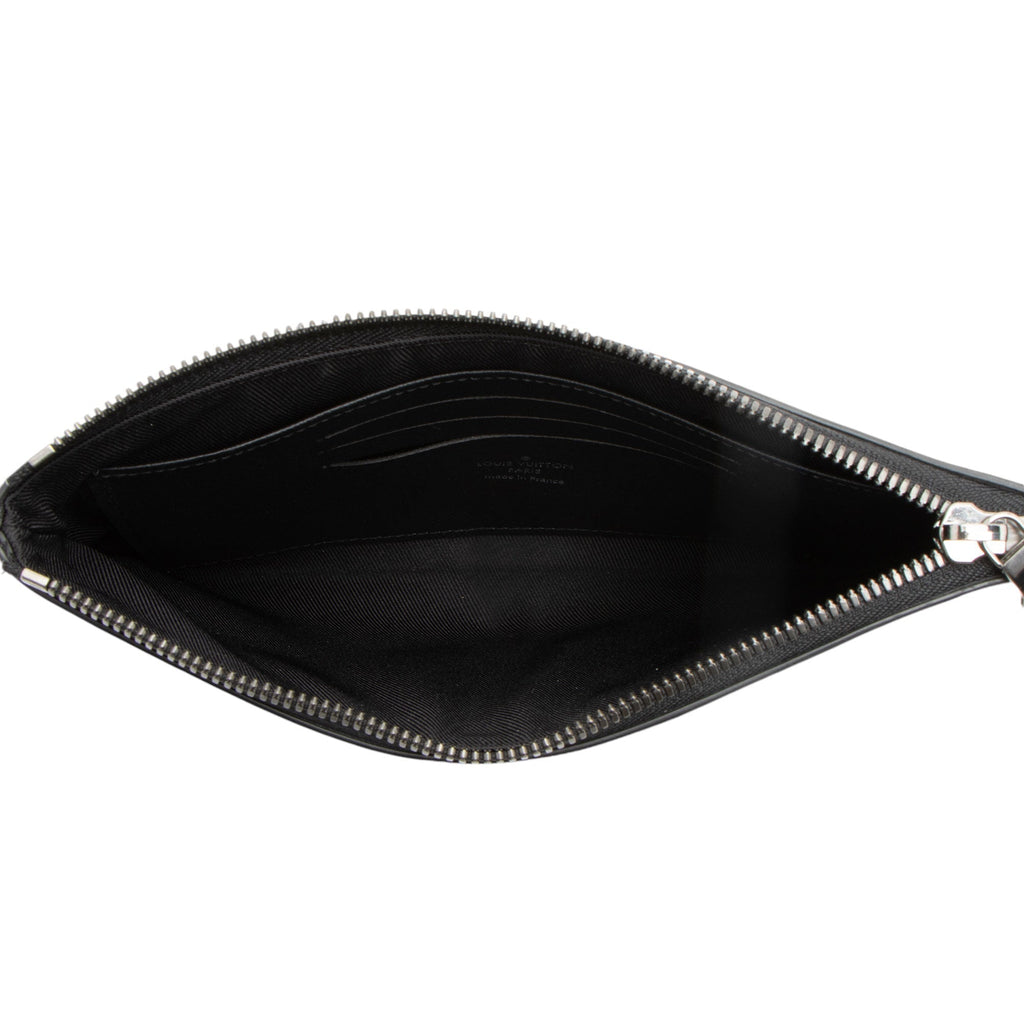 Louis Vuitton Monogram Eclipse Discovery PM Pochette (SHF-X0jOOj)