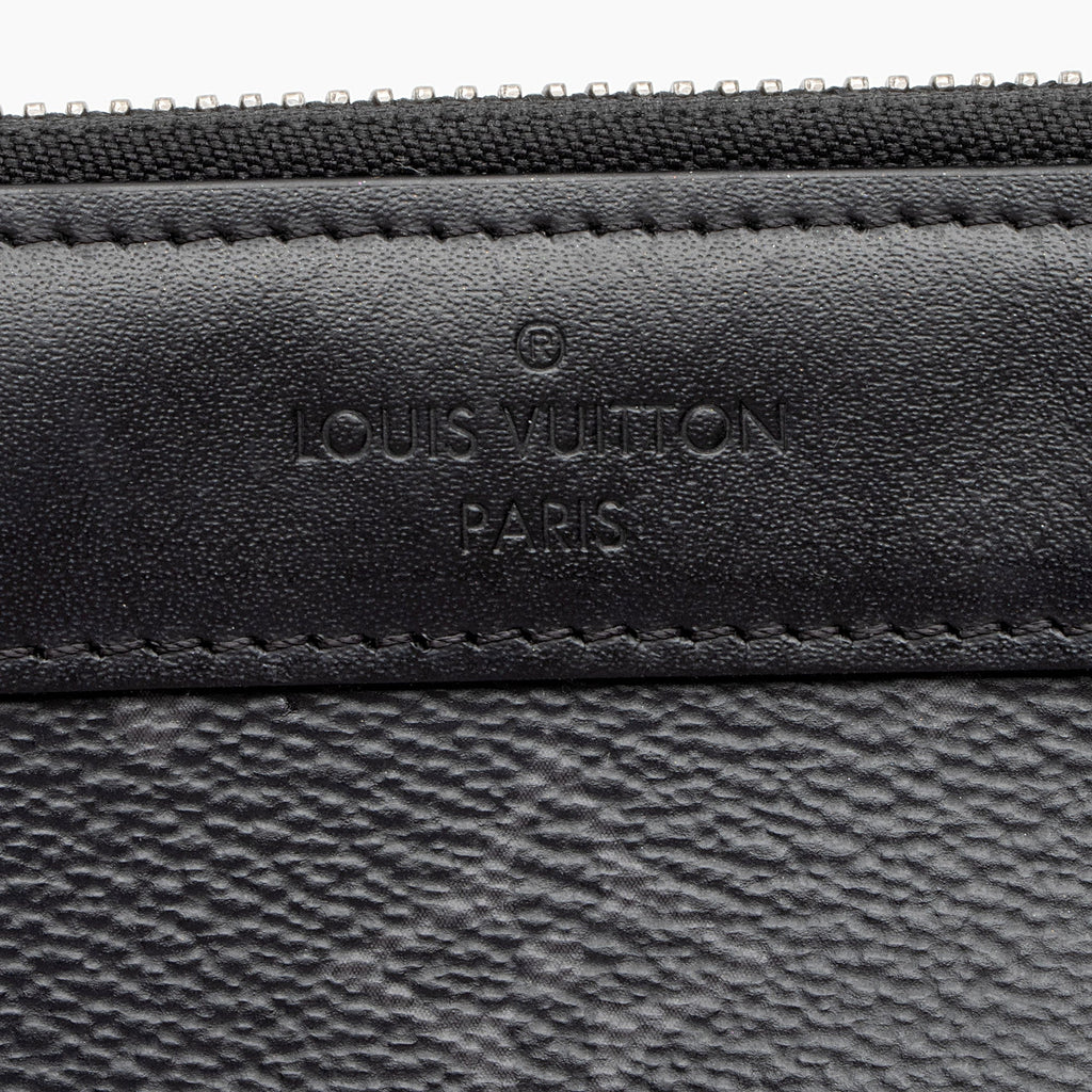 Louis Vuitton Monogram Eclipse Discovery PM Pochette (SHF-ZnpcOA)