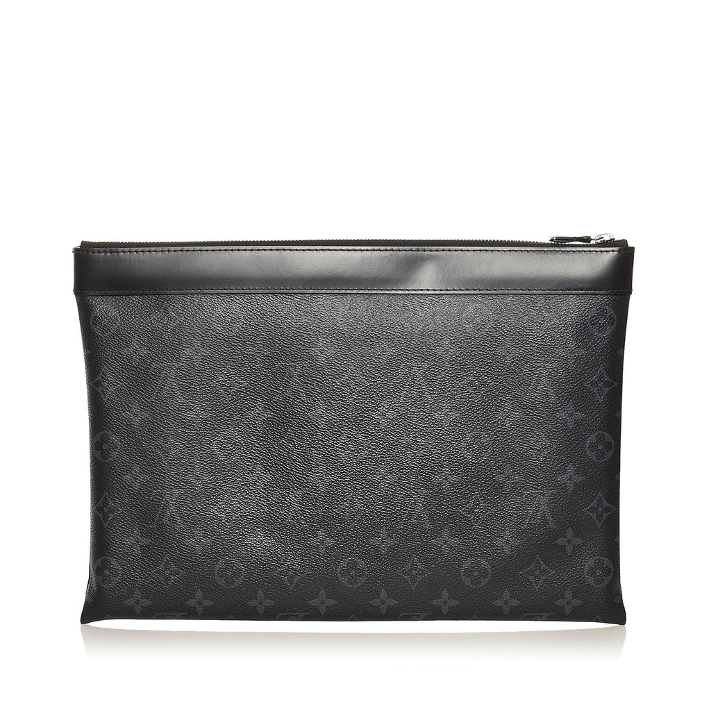 Louis Vuitton Monogram Eclipse Discovery Pochette GM (SHG-37297)