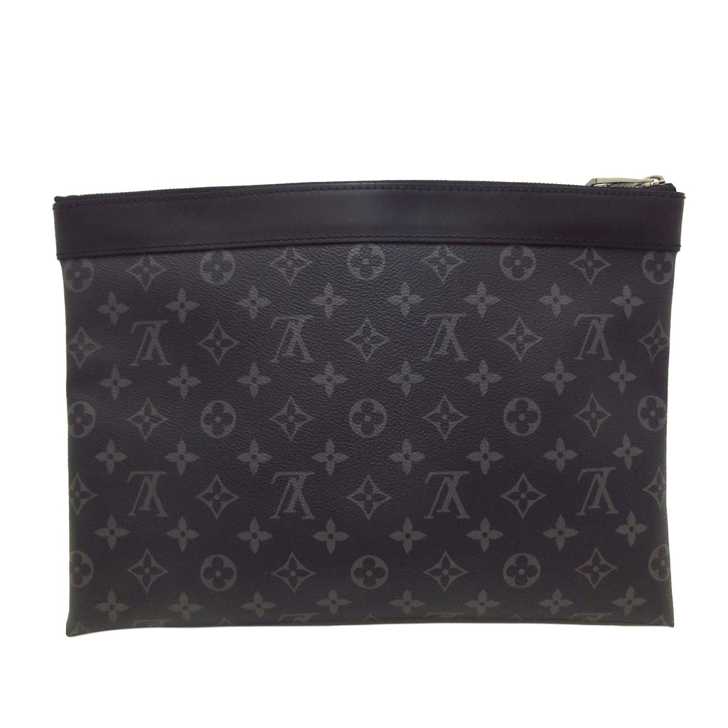 Louis Vuitton Monogram Eclipse Discovery Pochette (SHG-H5M49L)