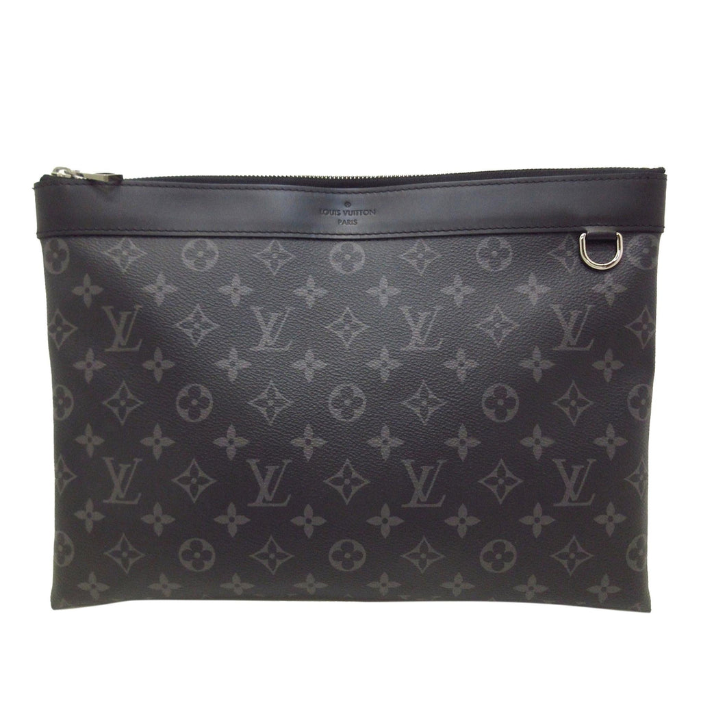 Louis Vuitton Monogram Eclipse Discovery Pochette (SHG-H5M49L)