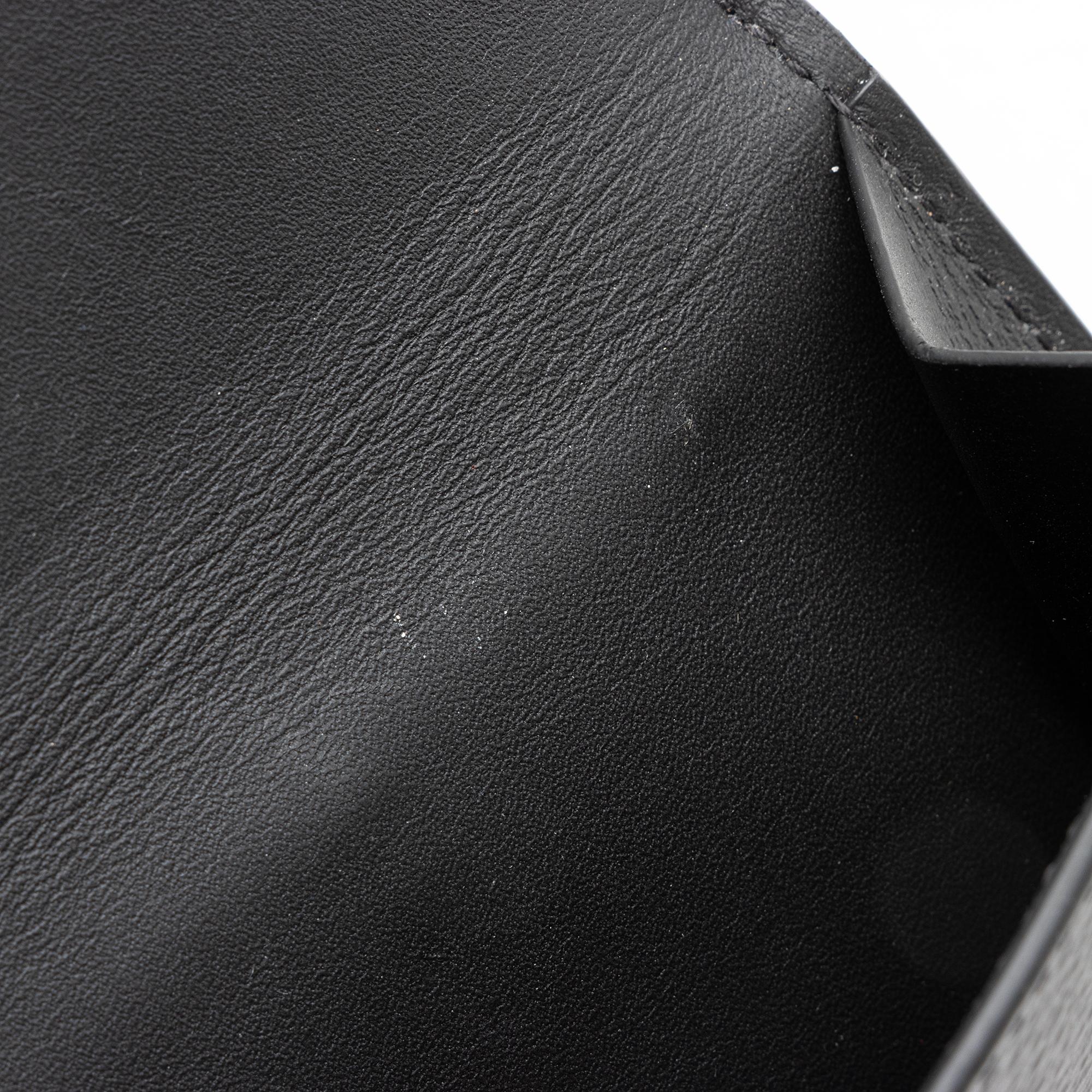 Louis Vuitton Monogram Eclipse Discovery Tri-Fold Compact Wallet (SHF-22959)