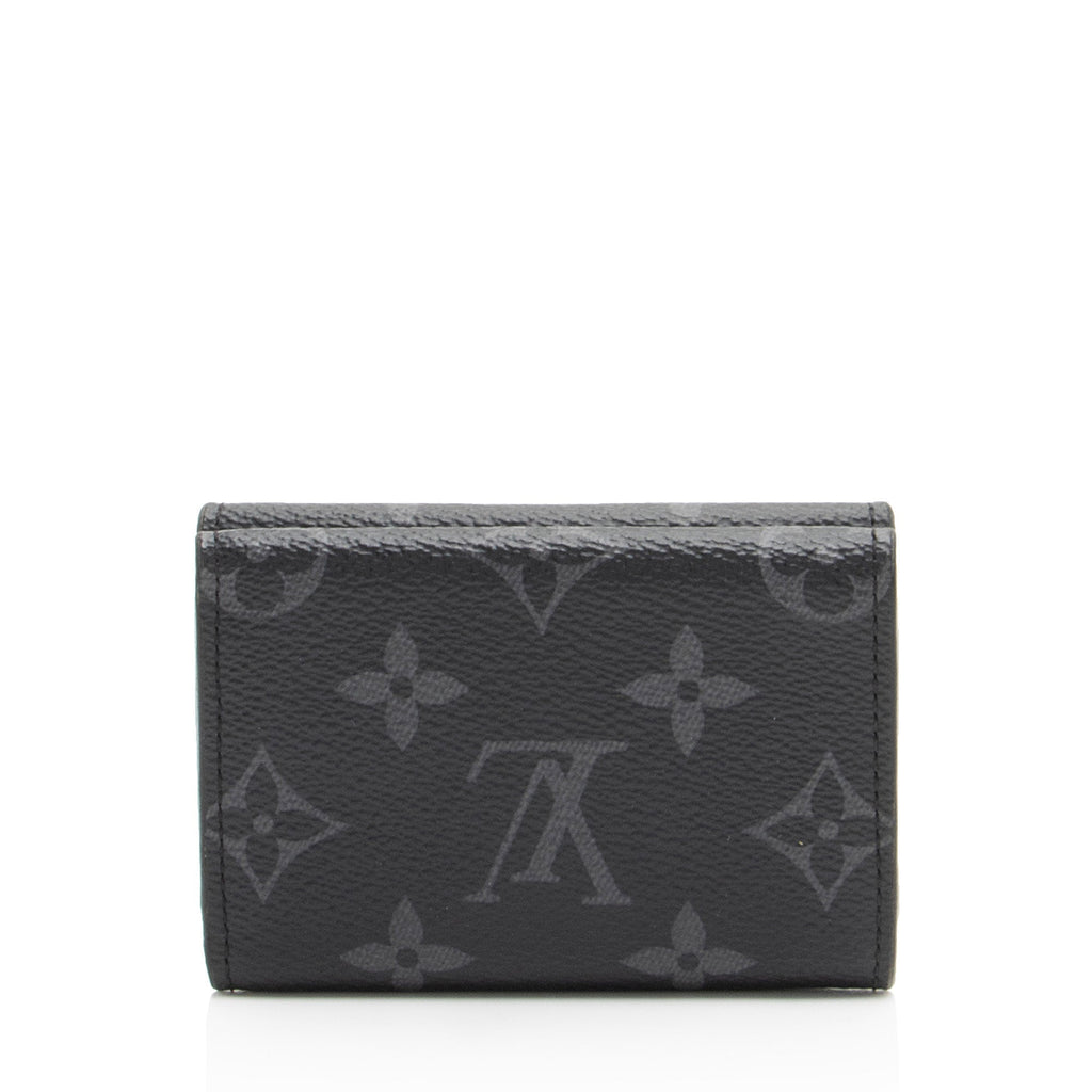 Louis Vuitton Monogram Eclipse Discovery Trifold Compact Wallet