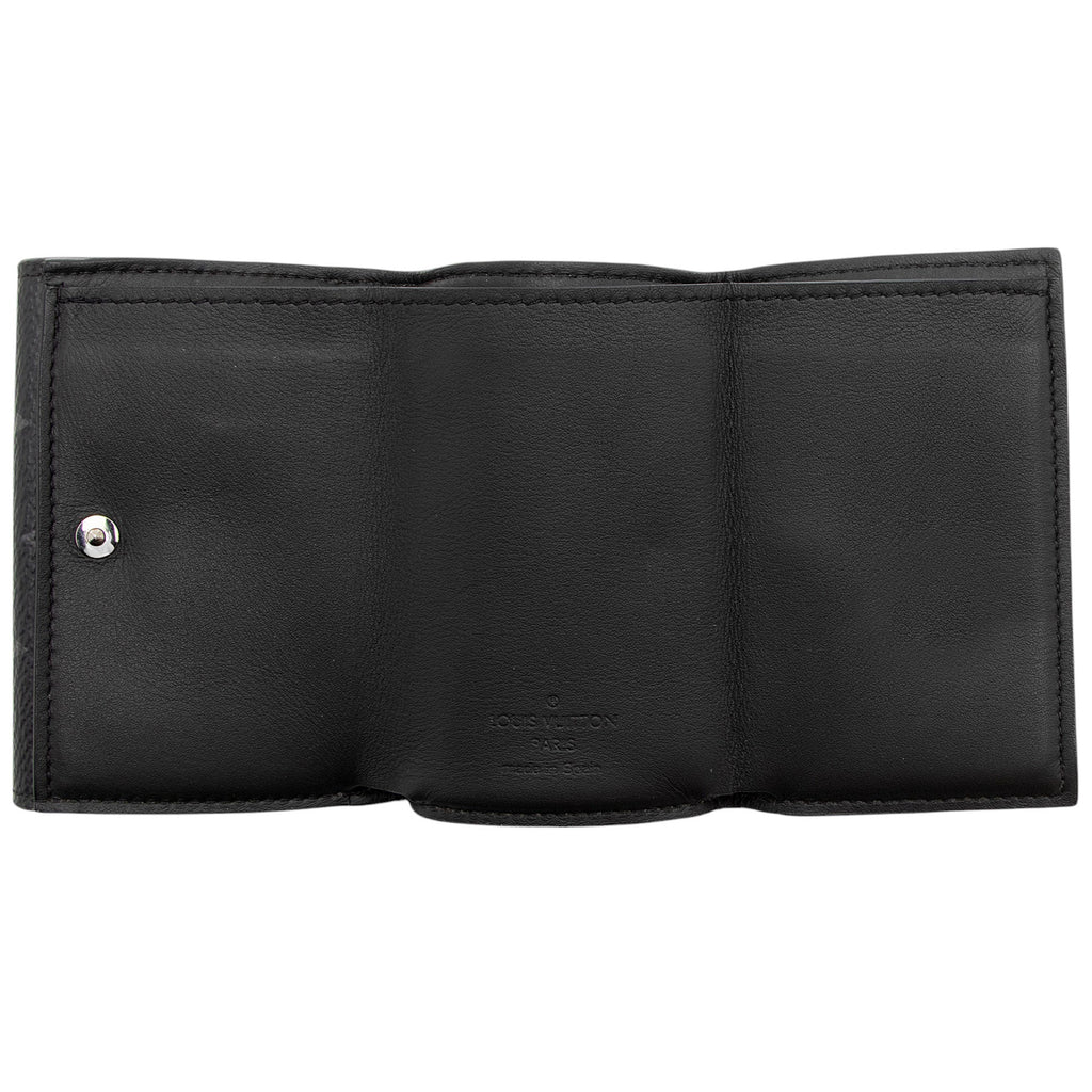 Louis Vuitton Monogram Eclipse Discovery Trifold Compact Wallet