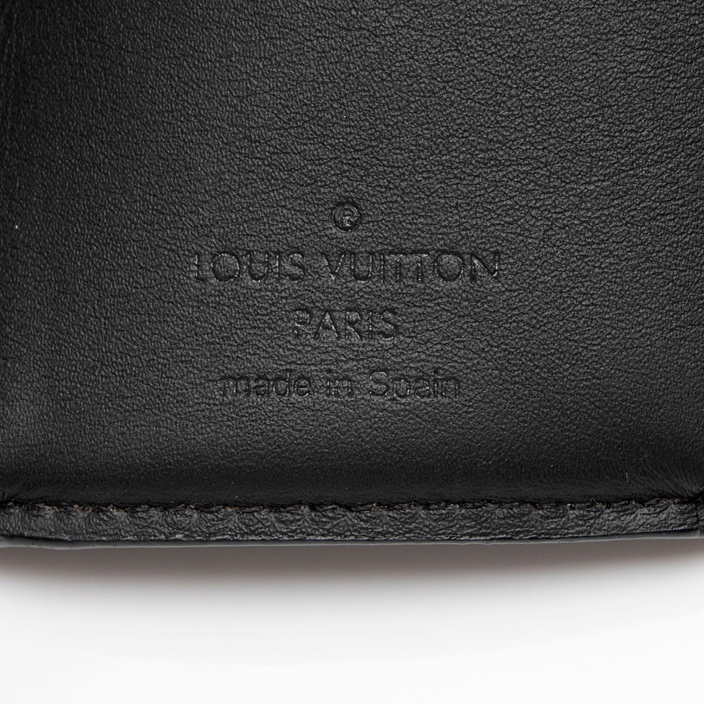 Louis Vuitton Monogram Eclipse Discovery Trifold Compact Wallet