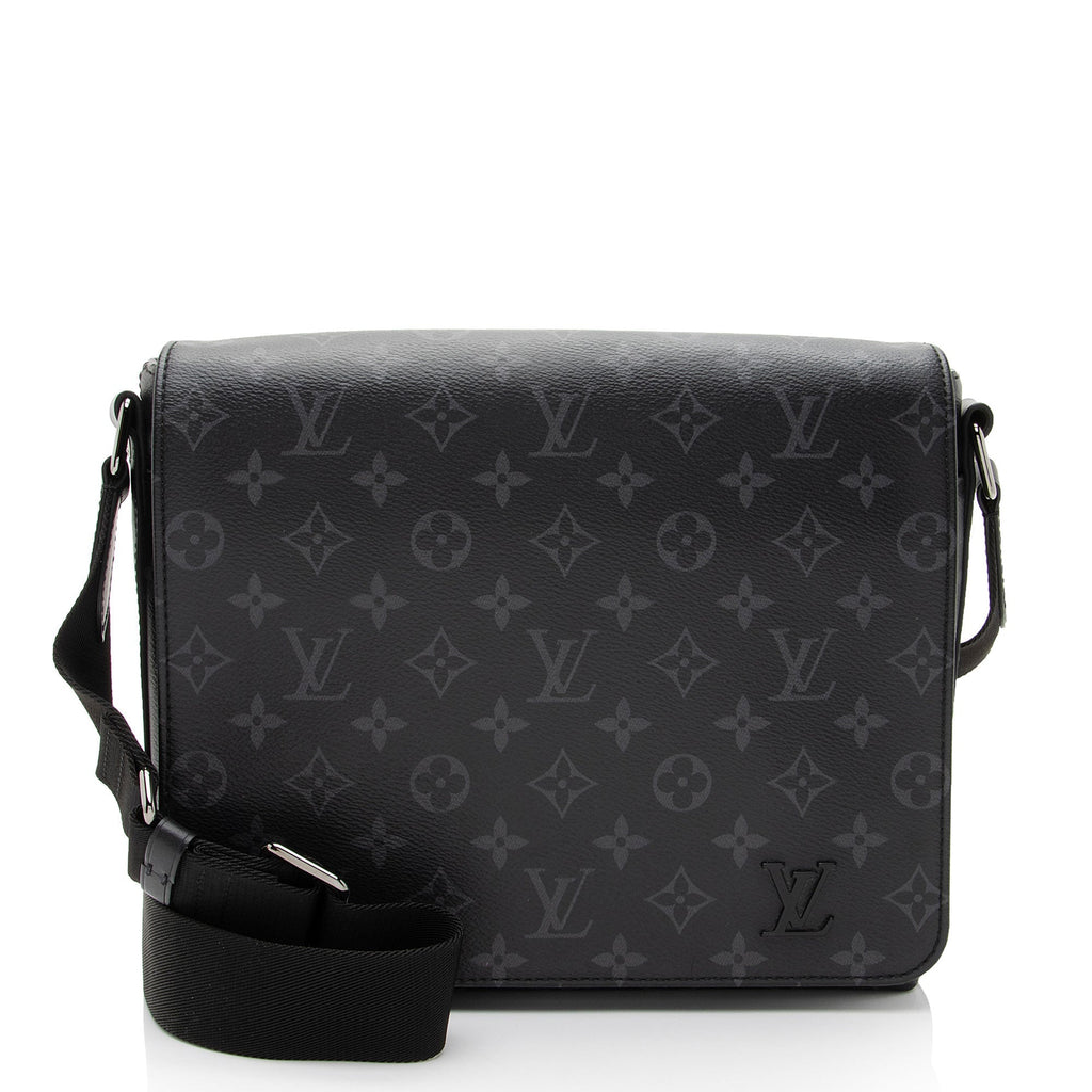 Louis Vuitton Monogram Eclipse District PM Messenger