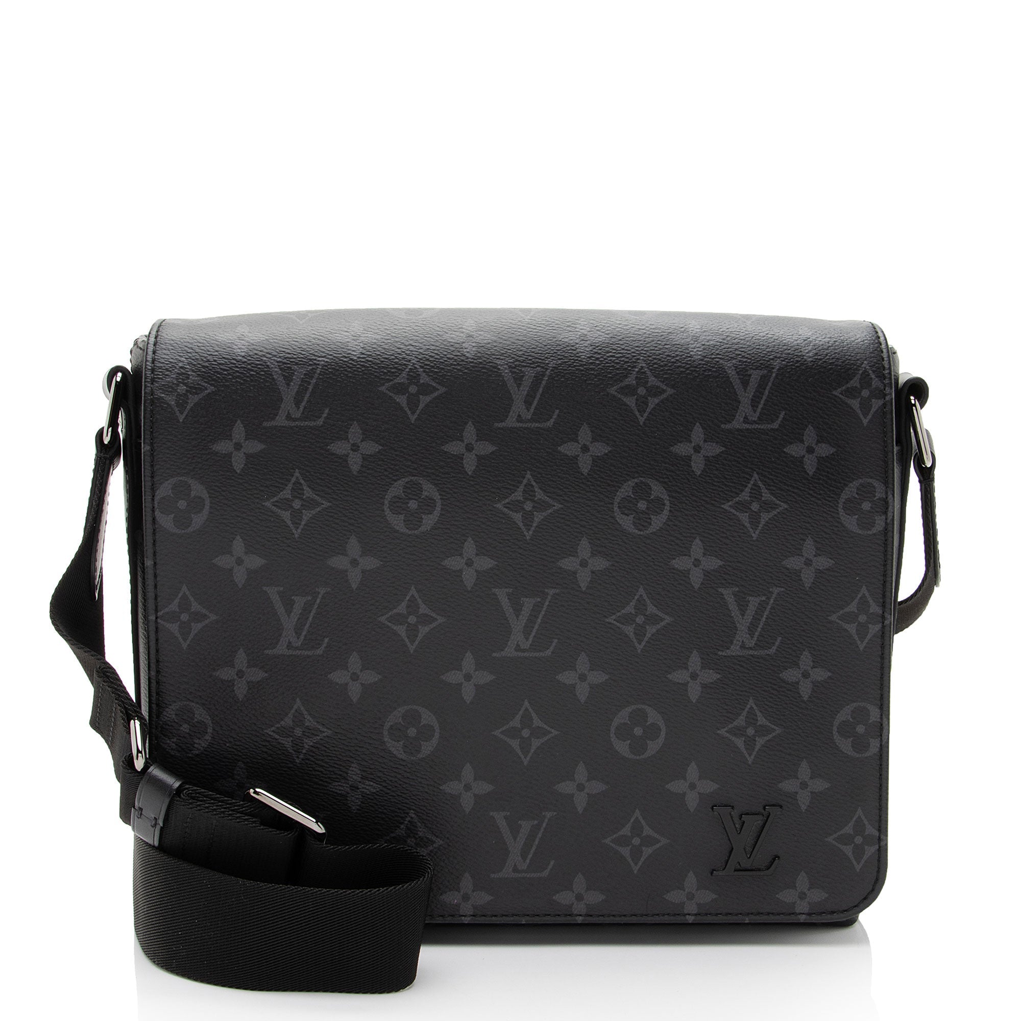 Louis Vuitton Monogram Eclipse District PM Messenger