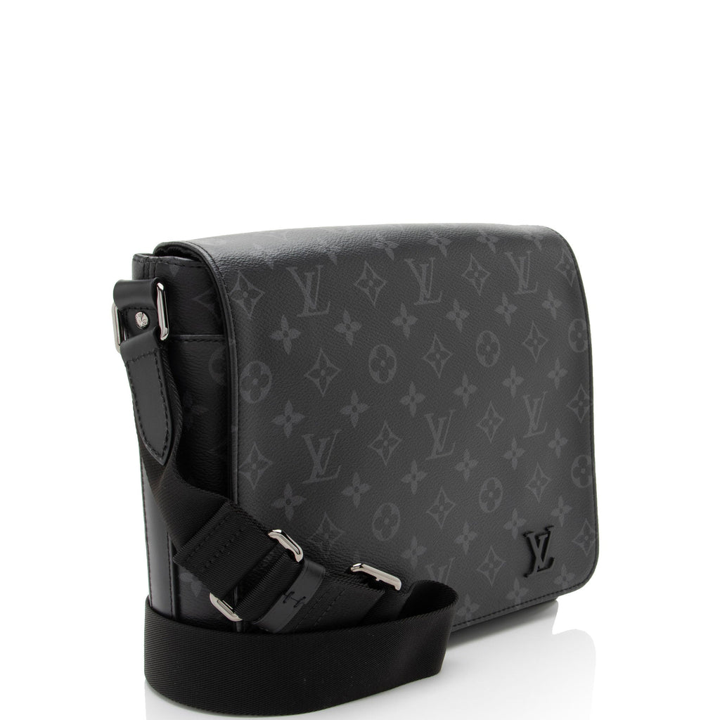 Louis Vuitton Monogram Eclipse District PM Messenger