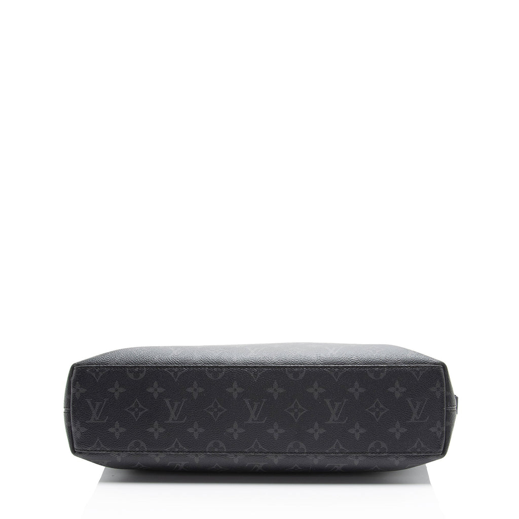Louis Vuitton Monogram Eclipse Explorer Briefcase (SHF-LiWCoh)