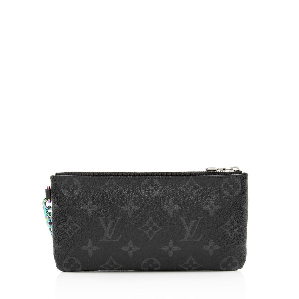 Louis Vuitton Monogram Eclipse Flash Fragment Pouch