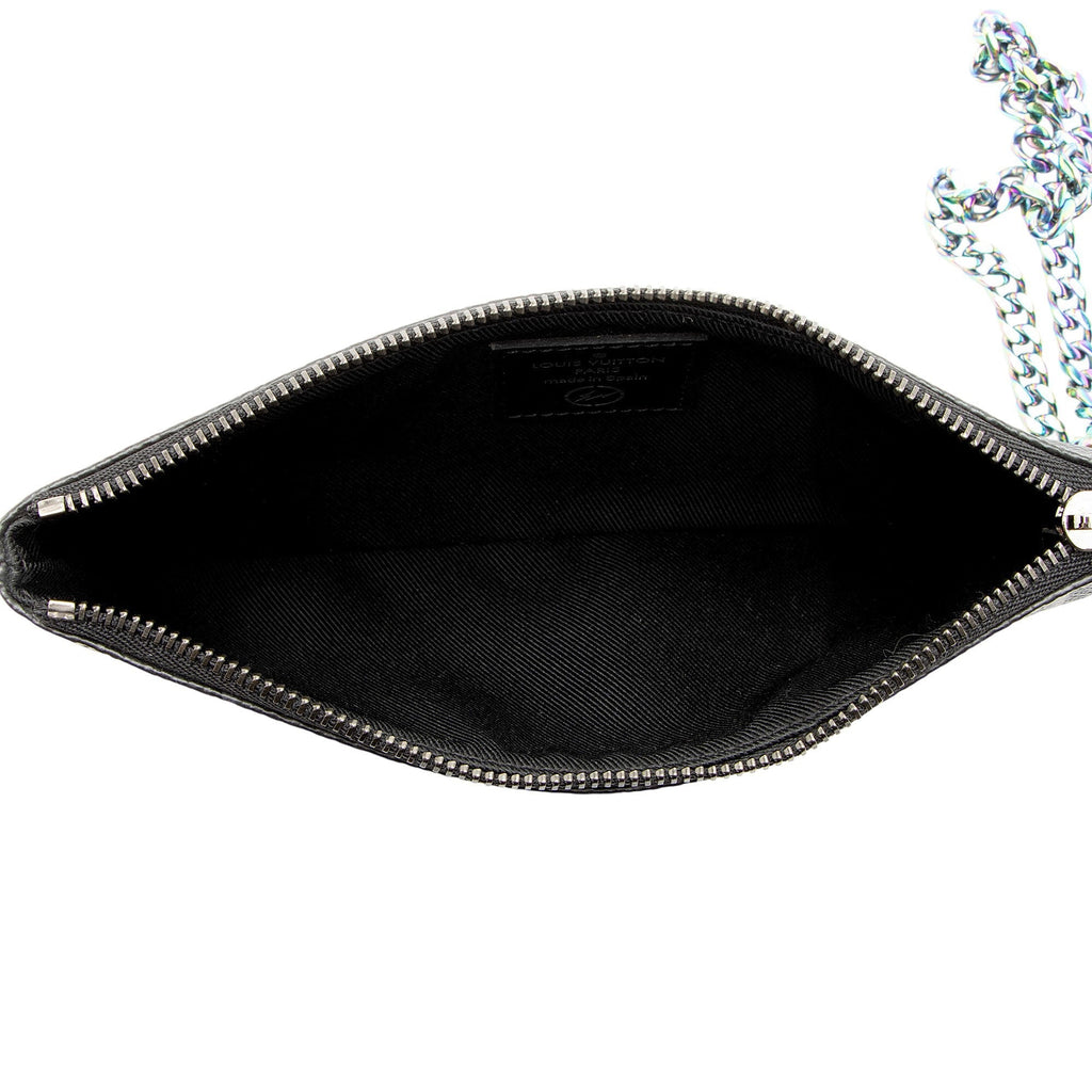 Louis Vuitton Monogram Eclipse Flash Fragment Pouch
