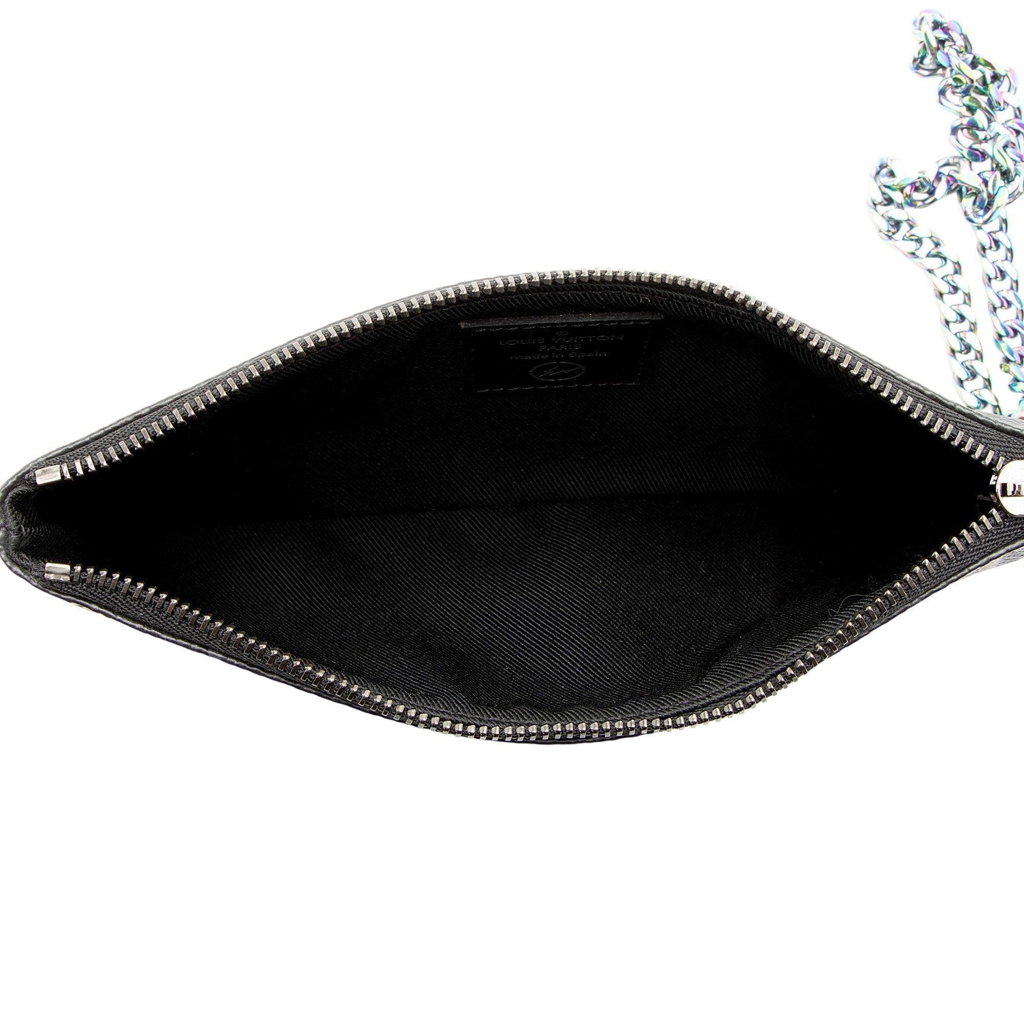 Louis Vuitton Monogram Eclipse Flash Fragment Pouch