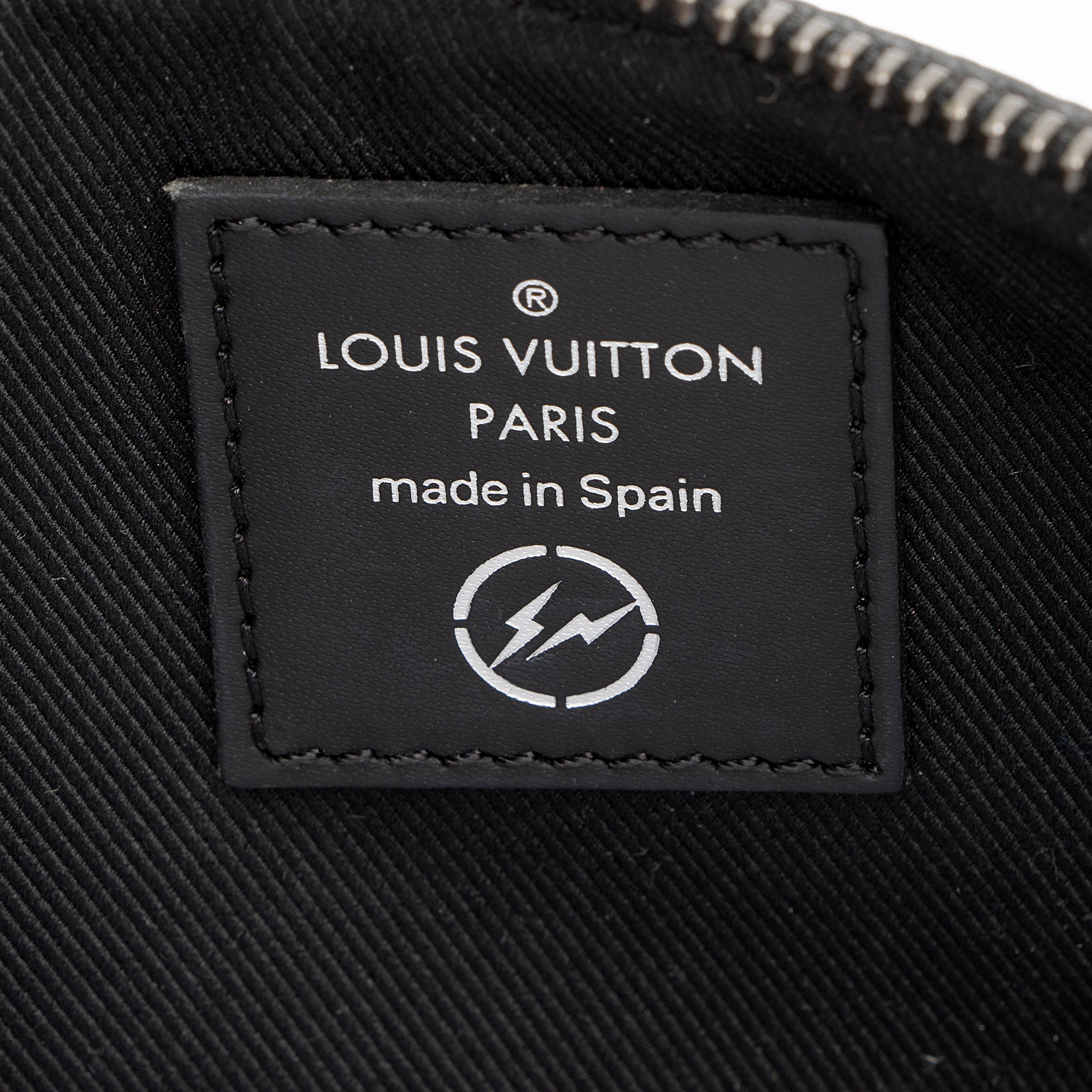 Louis Vuitton Monogram Eclipse Flash Fragment Pouch