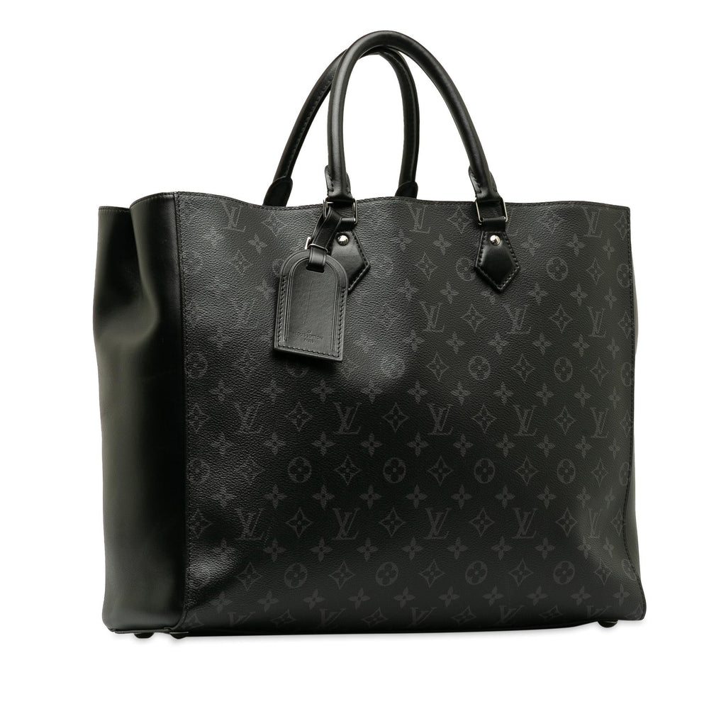 Louis Vuitton Monogram Eclipse Grand Sac Tote (SHG-PISBep)